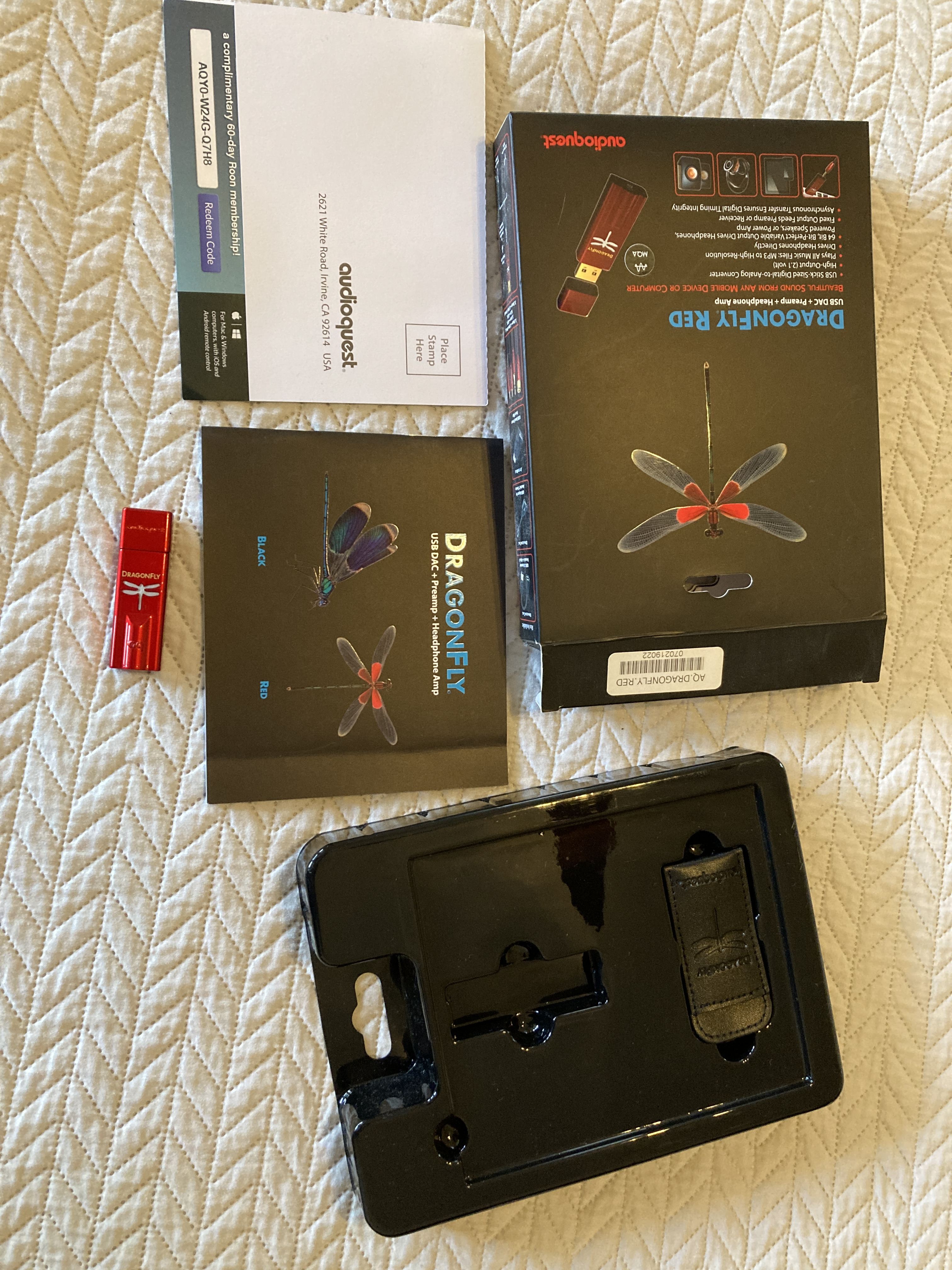 Audioquest Dragonfly Red dac & portable headphone amp - Stereo, Home ...