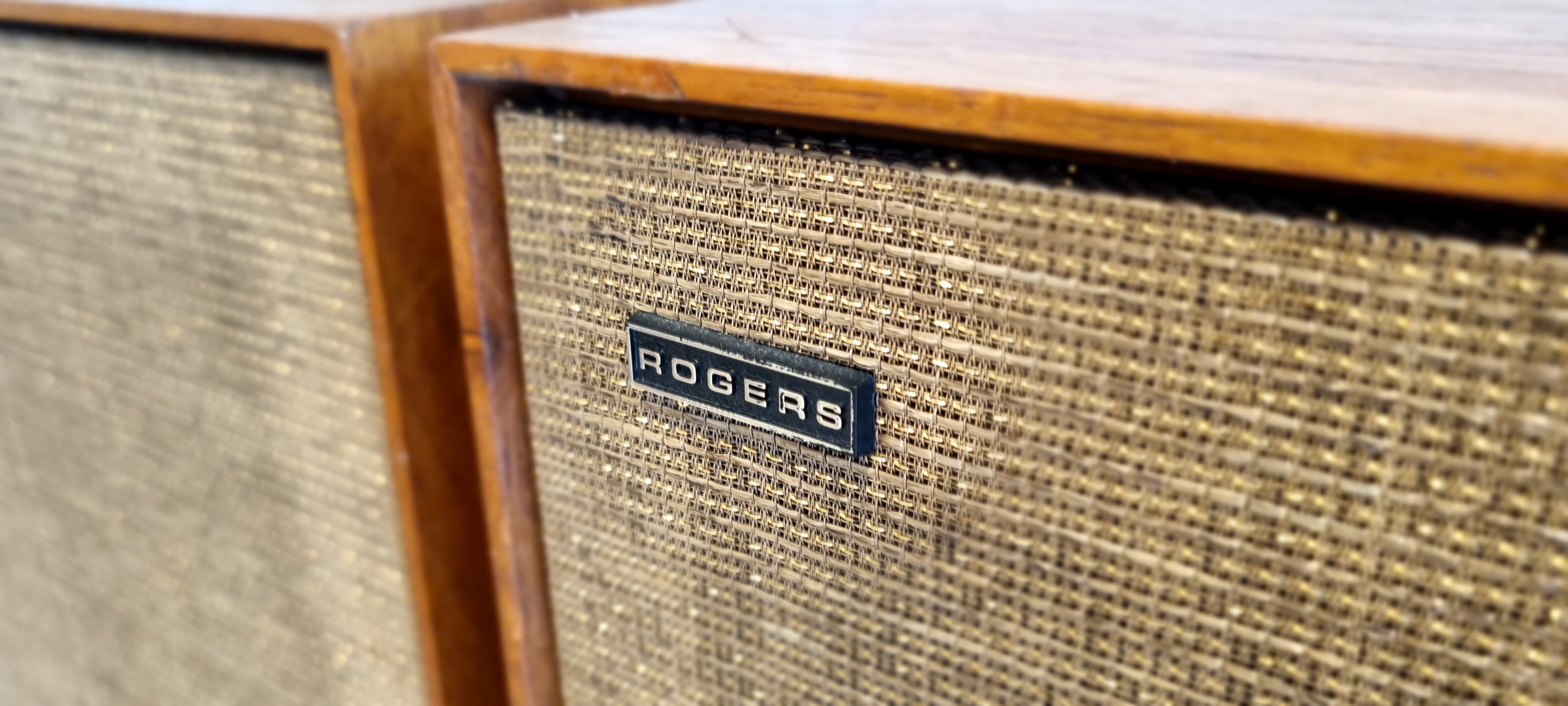 Rogers BBC Studio Monitor Speakers (LS3/6) ﻿ Stereo, Home Cinema