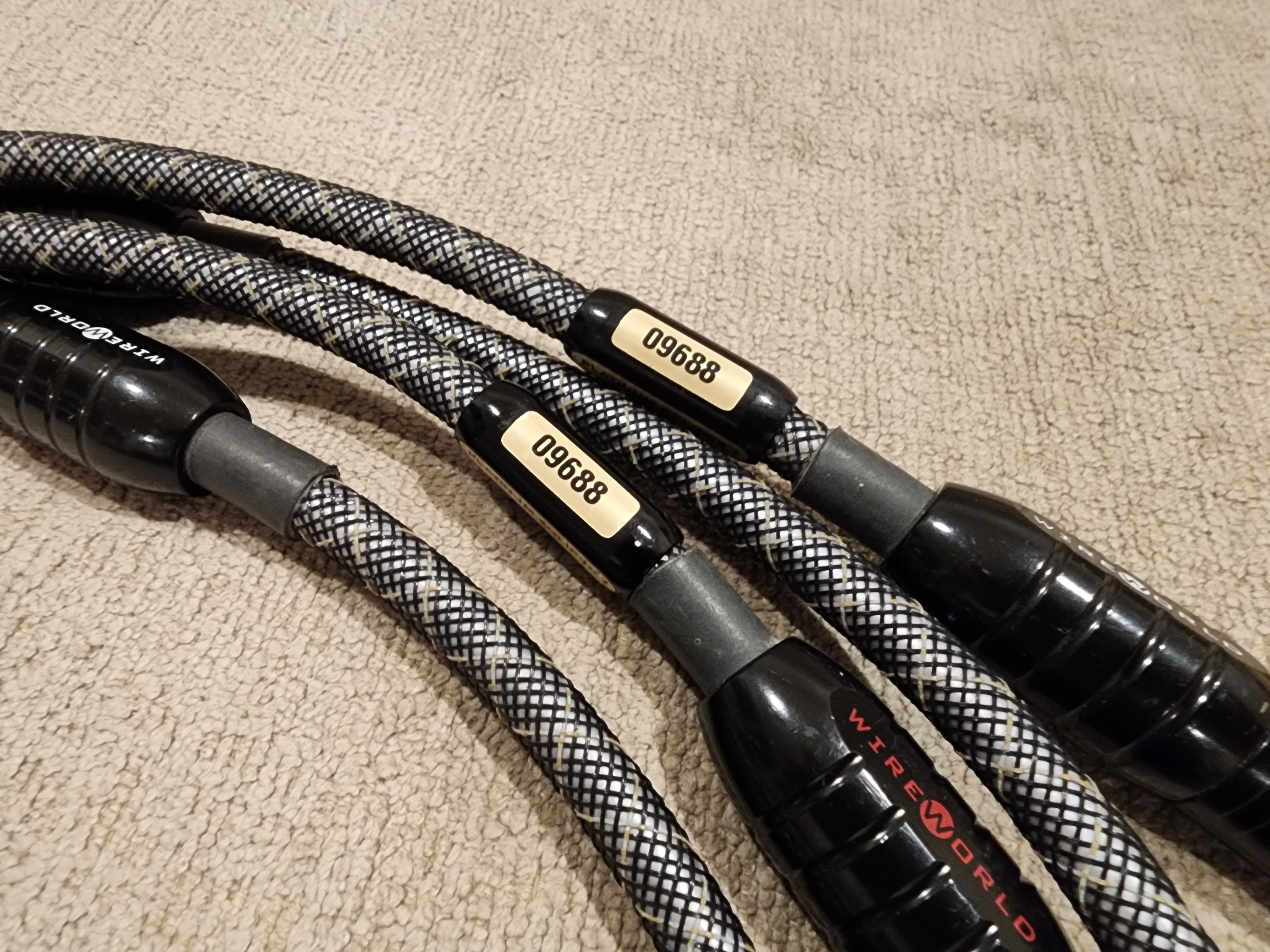 Wireworld Platinum Eclipse 7 XLR cables 1m - Hi-Fi and Cinema