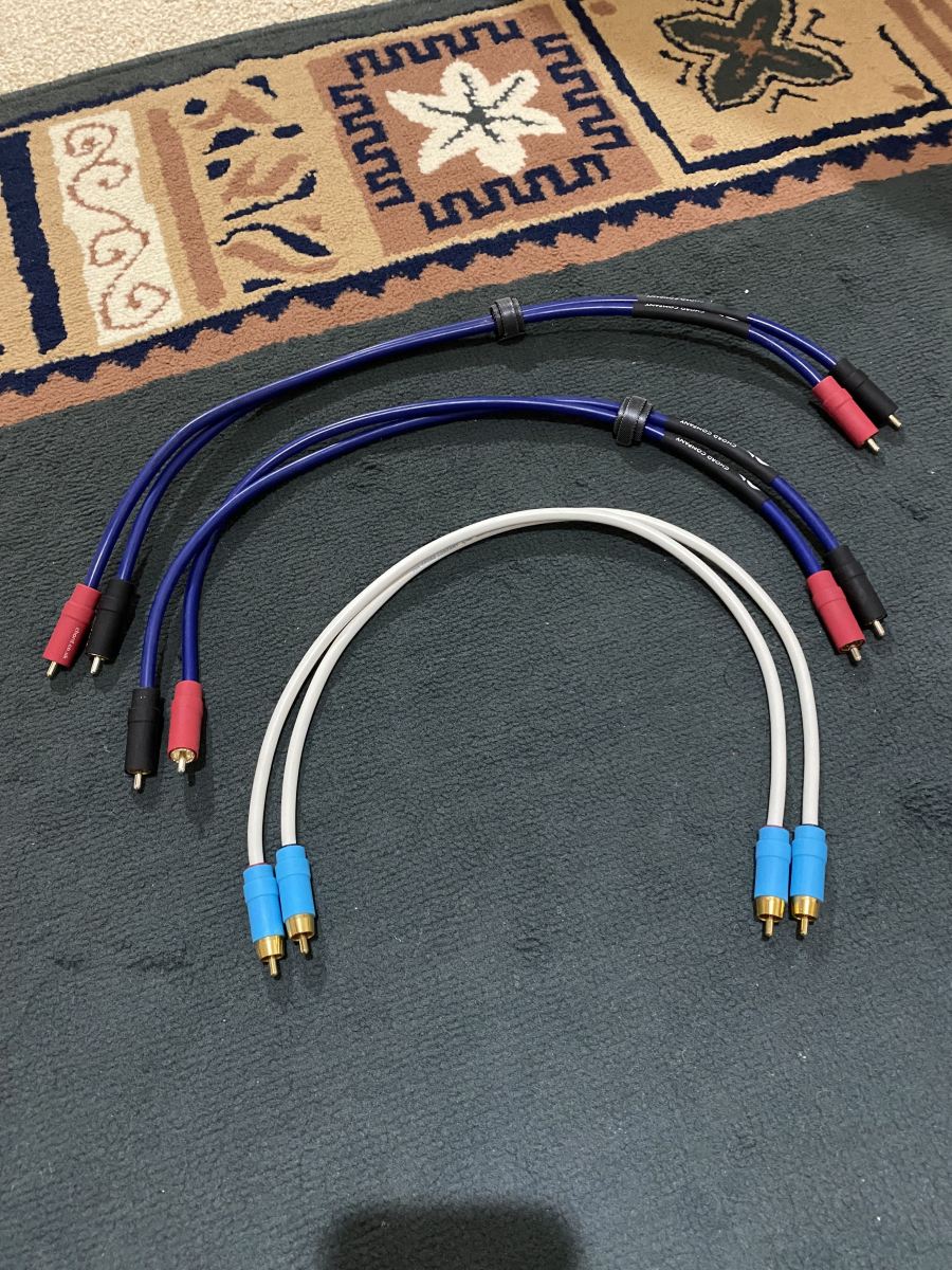 Chord clearway and c line rca interconnect ﻿ HiFi and Cinema Cables