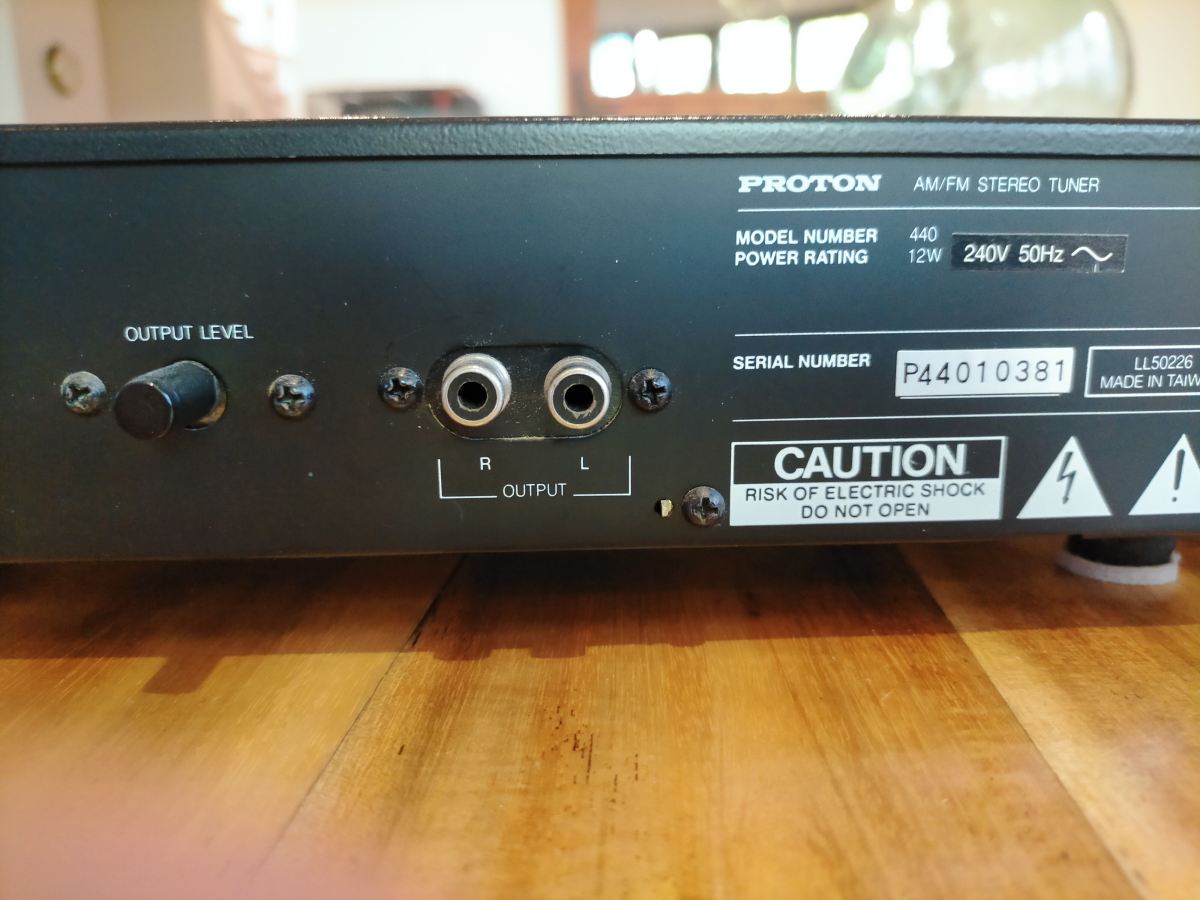 Proton (NAD) 440 AM/FM Stereo Tuner - Stereo, Home Cinema, Headphones ...