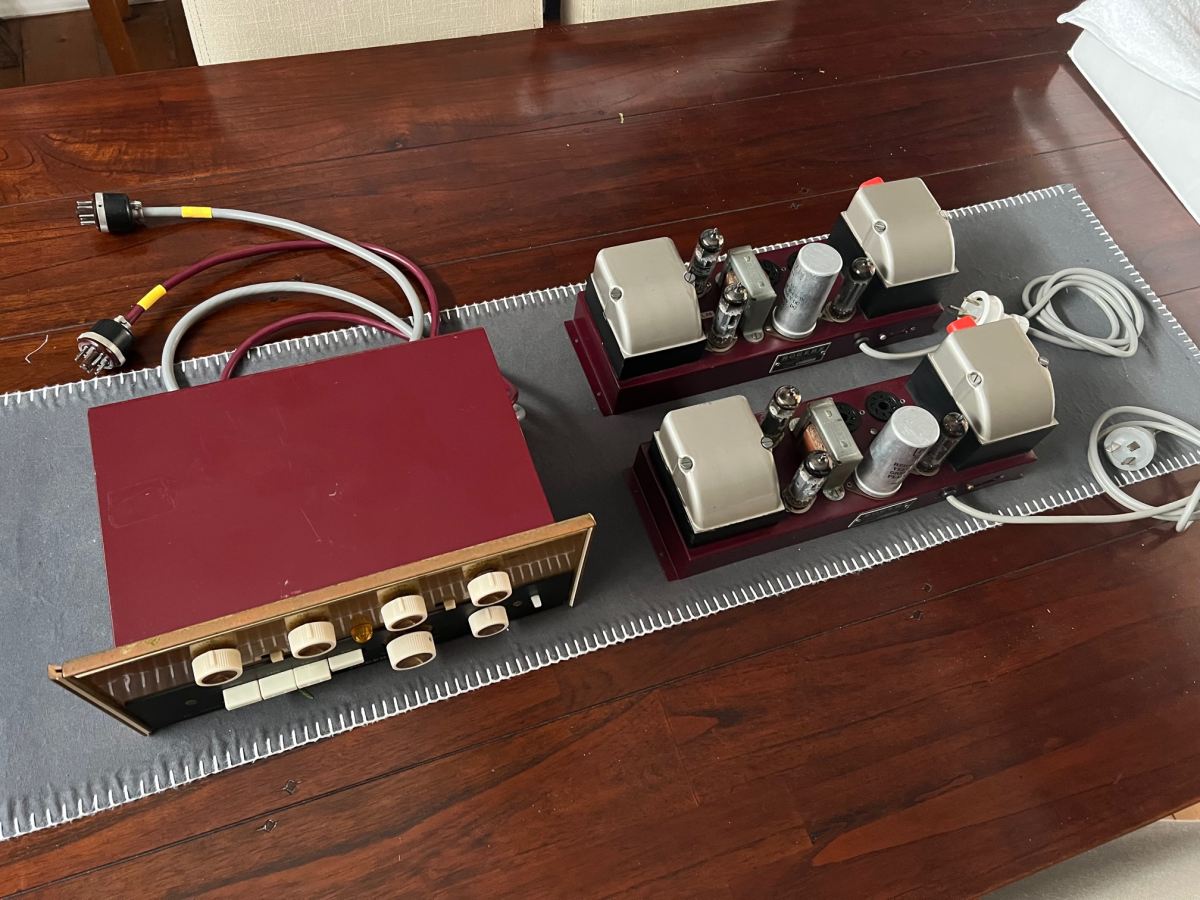 Rogers RD Junior III Stereo tube pre & matching valve mono's - Stereo ...