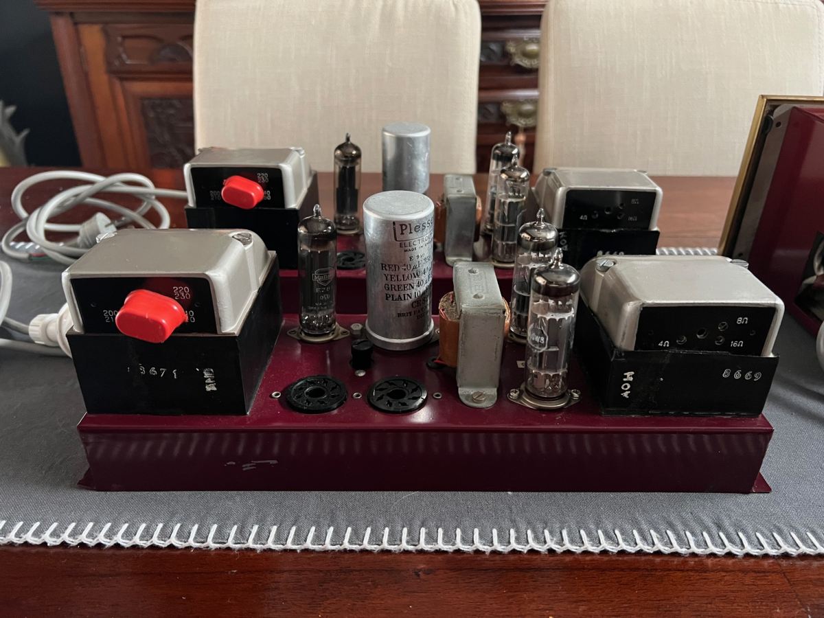 Rogers RD Junior III Stereo tube pre & matching valve mono's - Stereo ...