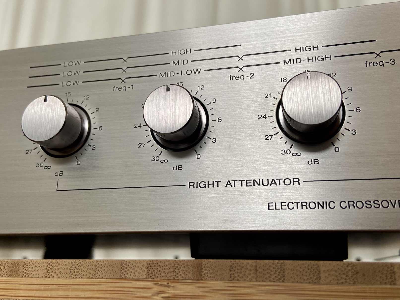 SOLD ELSEWHERE: Sony TA-D88 four way stereo crossover