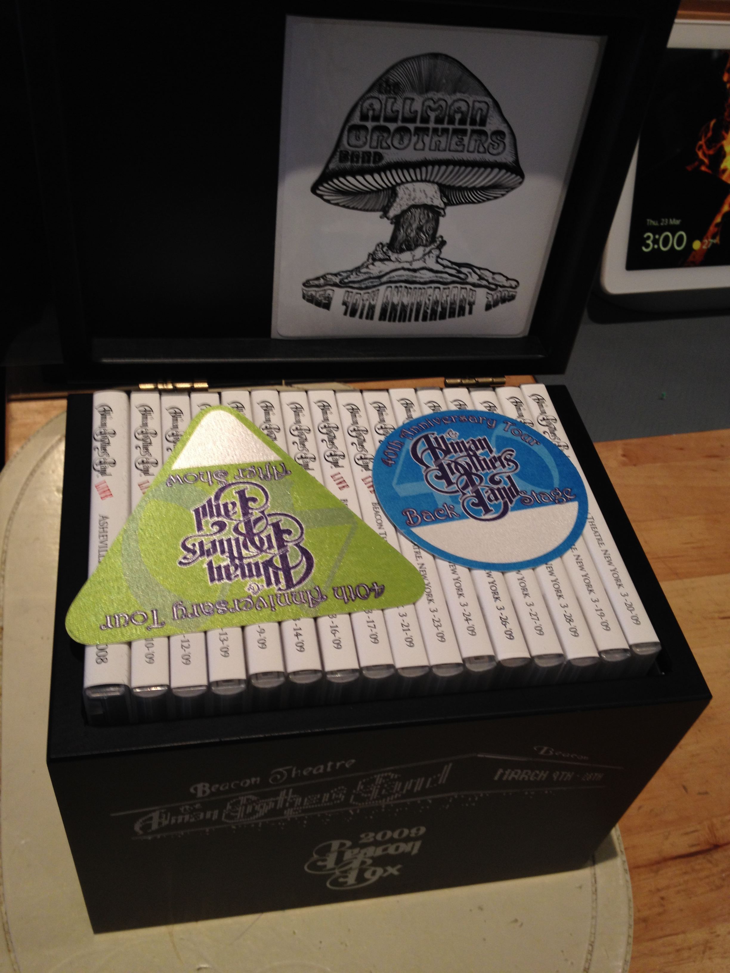 ALLMAN BROS 2009 BEACON BOX SET 40 Anniversary - Vinyl, CD