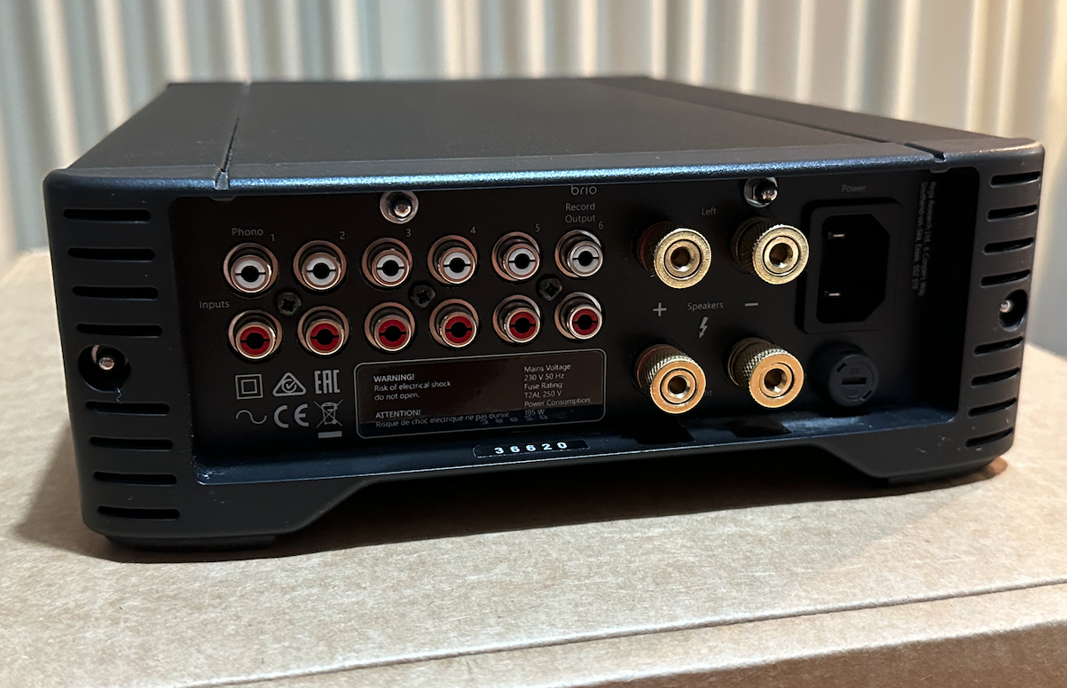 SOLD ELSEWHERE: Rega Brio R MkII Integrated Amplifier - Stereo, Home ...