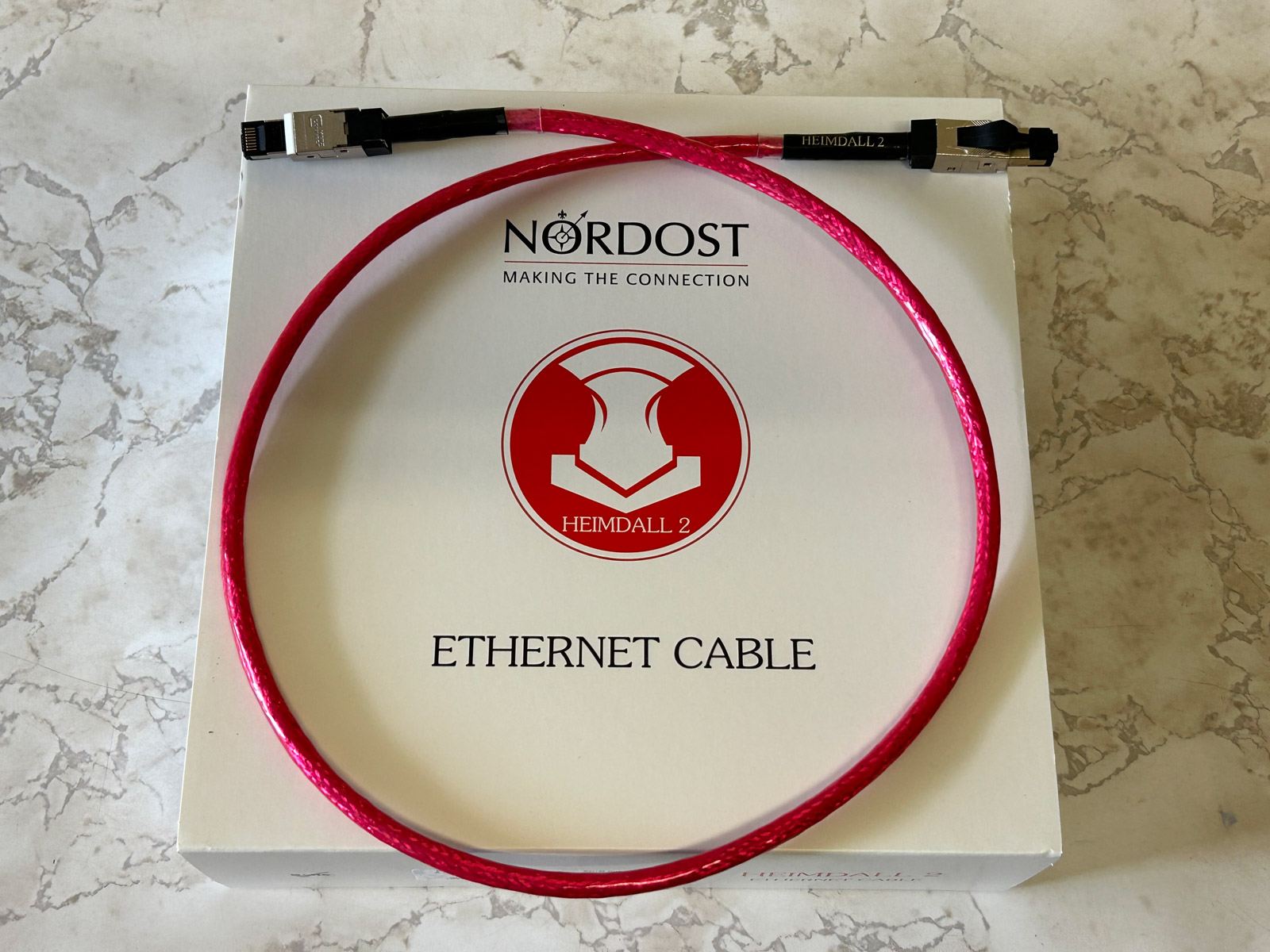 Câble Ethernet NORDOST HEIMDALL2 (Norse 2) – 3 Mètres – Neuf Sous Scellé