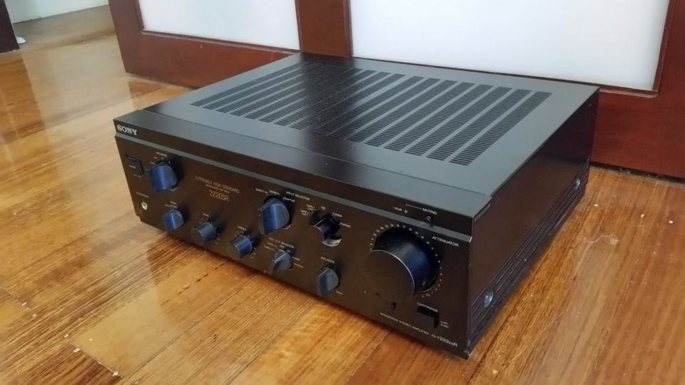 Sony TA-F222ESR integrated amplifier - Stereo, Home Cinema
