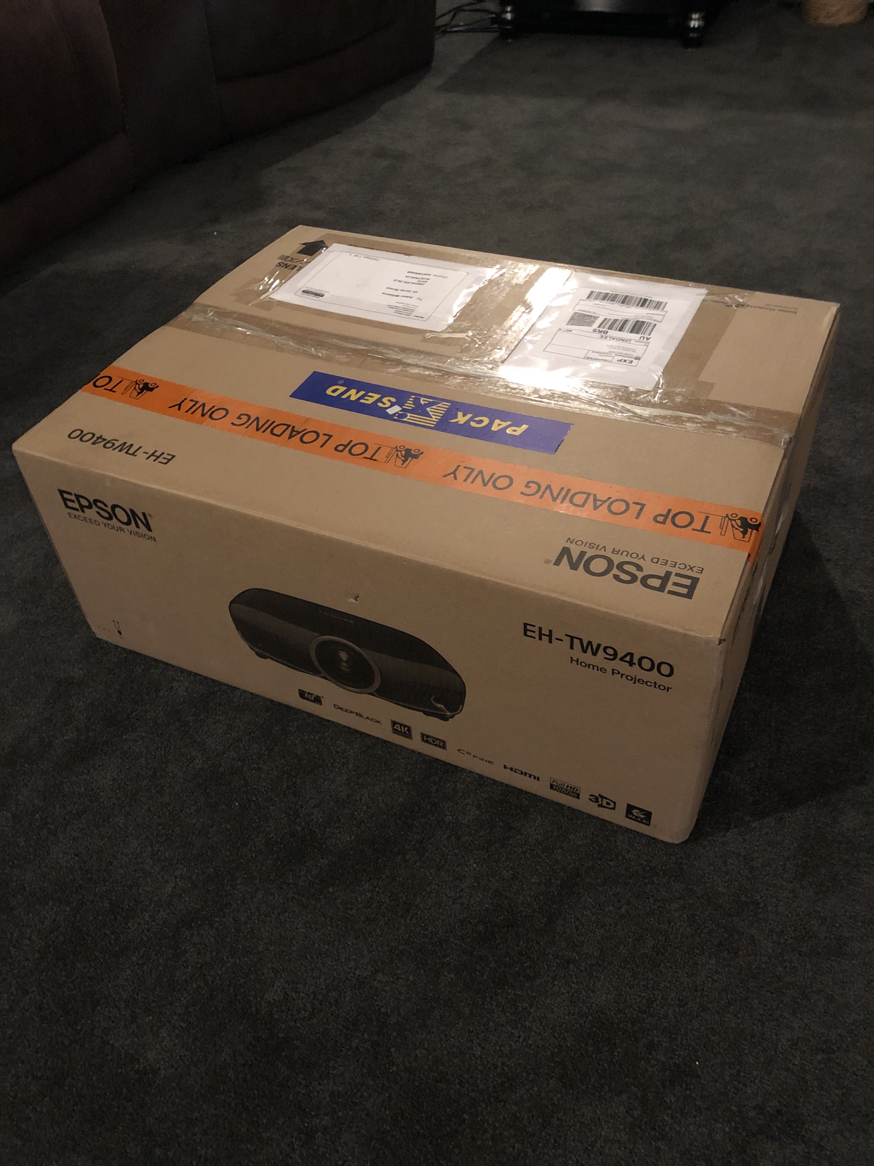 Epson 9400 4k eshift HDR Projector ﻿ Stereo, Home Cinema, Headphones