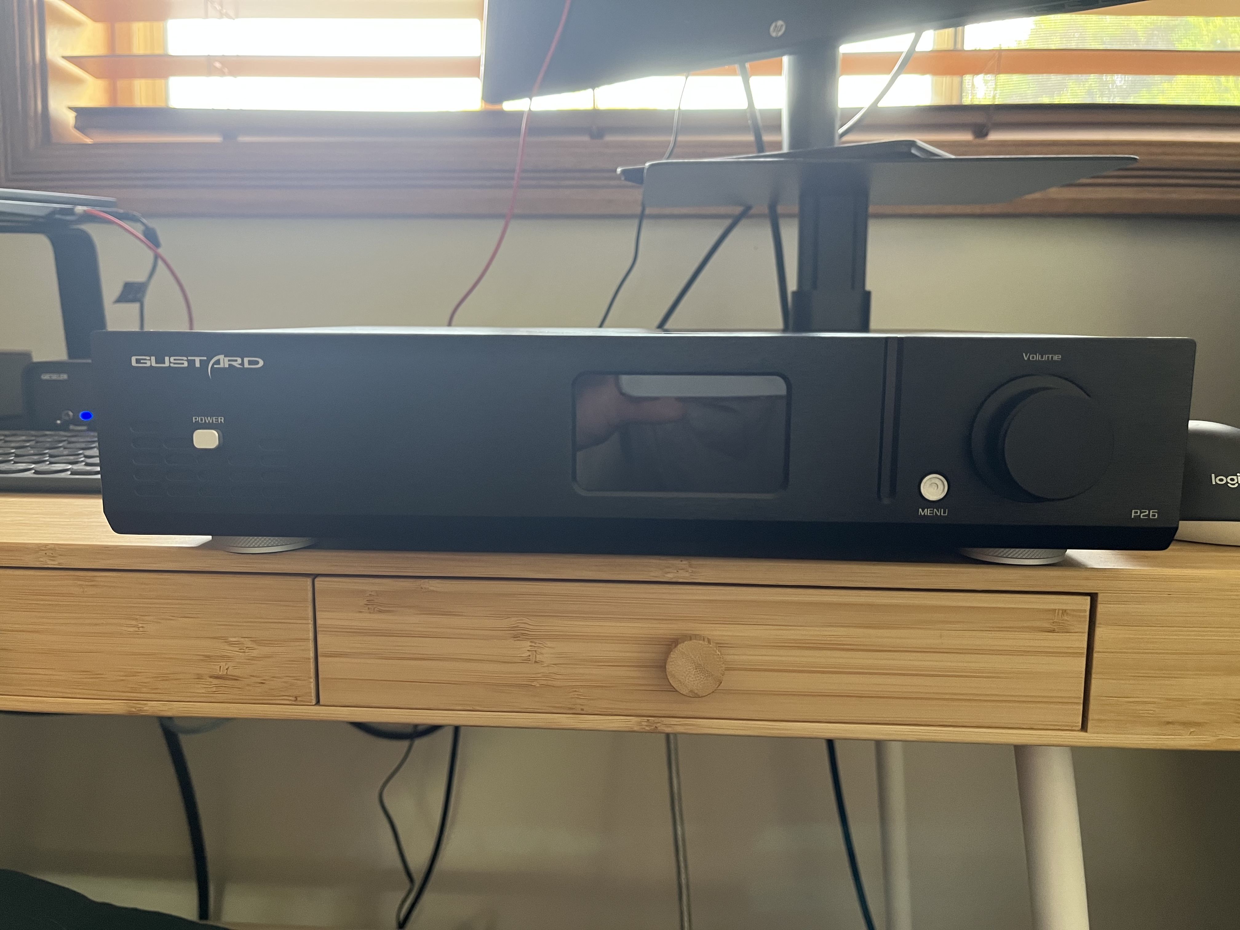 Gustard P26 Preamplifier with Burson V6 classic OP amps. - Stereo