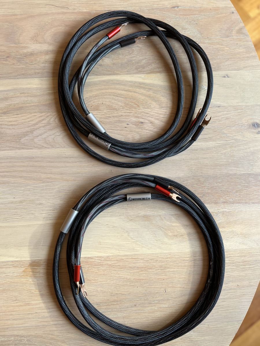 Zu Audio Mission MK 1 speaker cables ﻿ HiFi and Cinema Cables