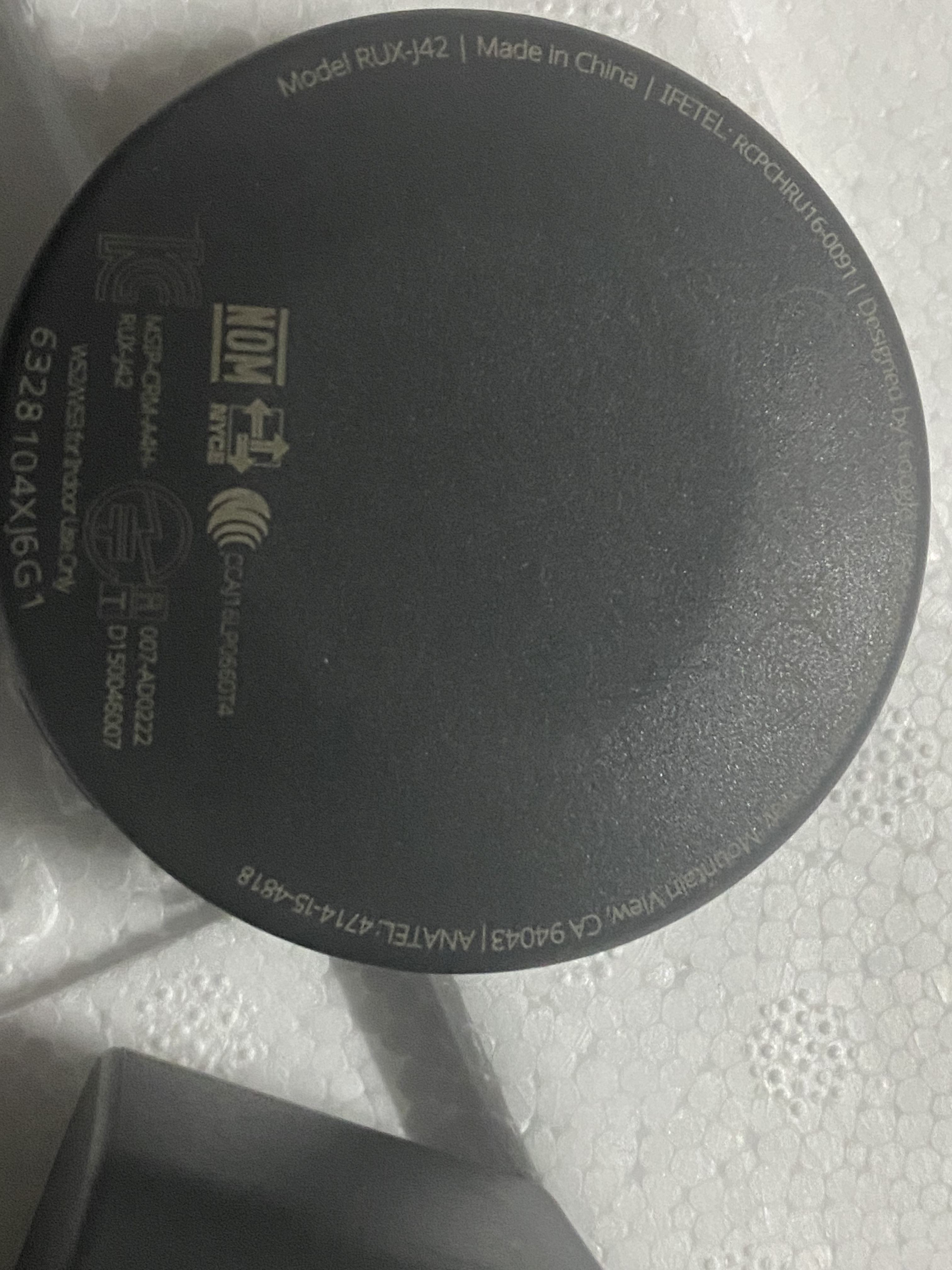 Google Chromecast Audio ﻿ Stereo, Home Cinema, Headphones Components