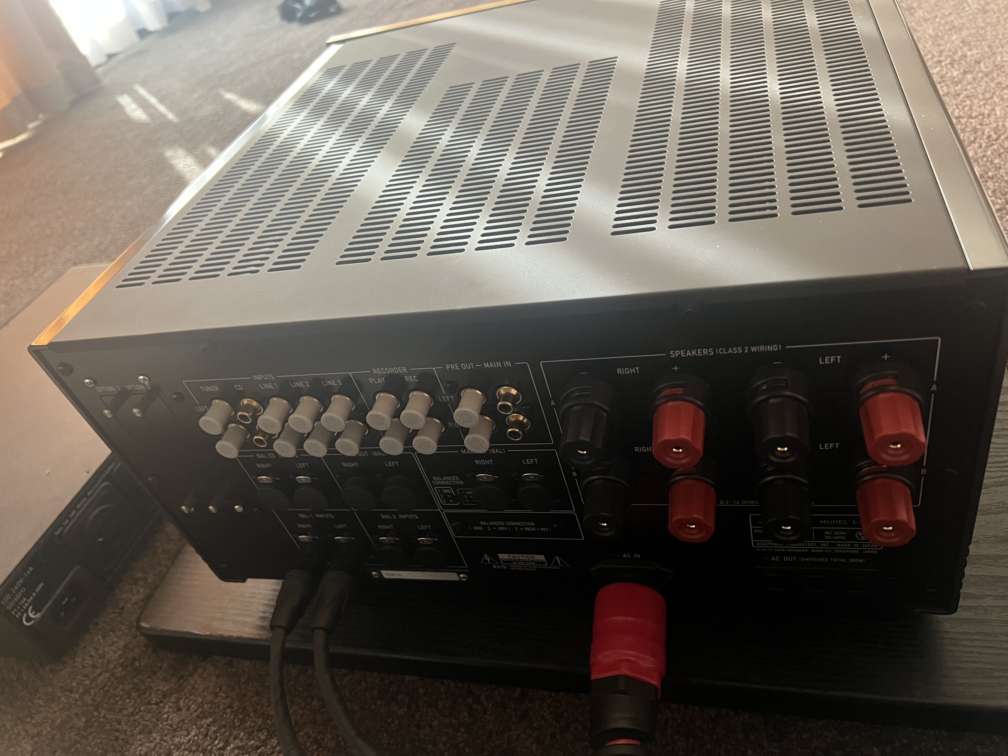 Accuphase E800 and Focal Sopra N2 Combo - Stereo, Home Cinema