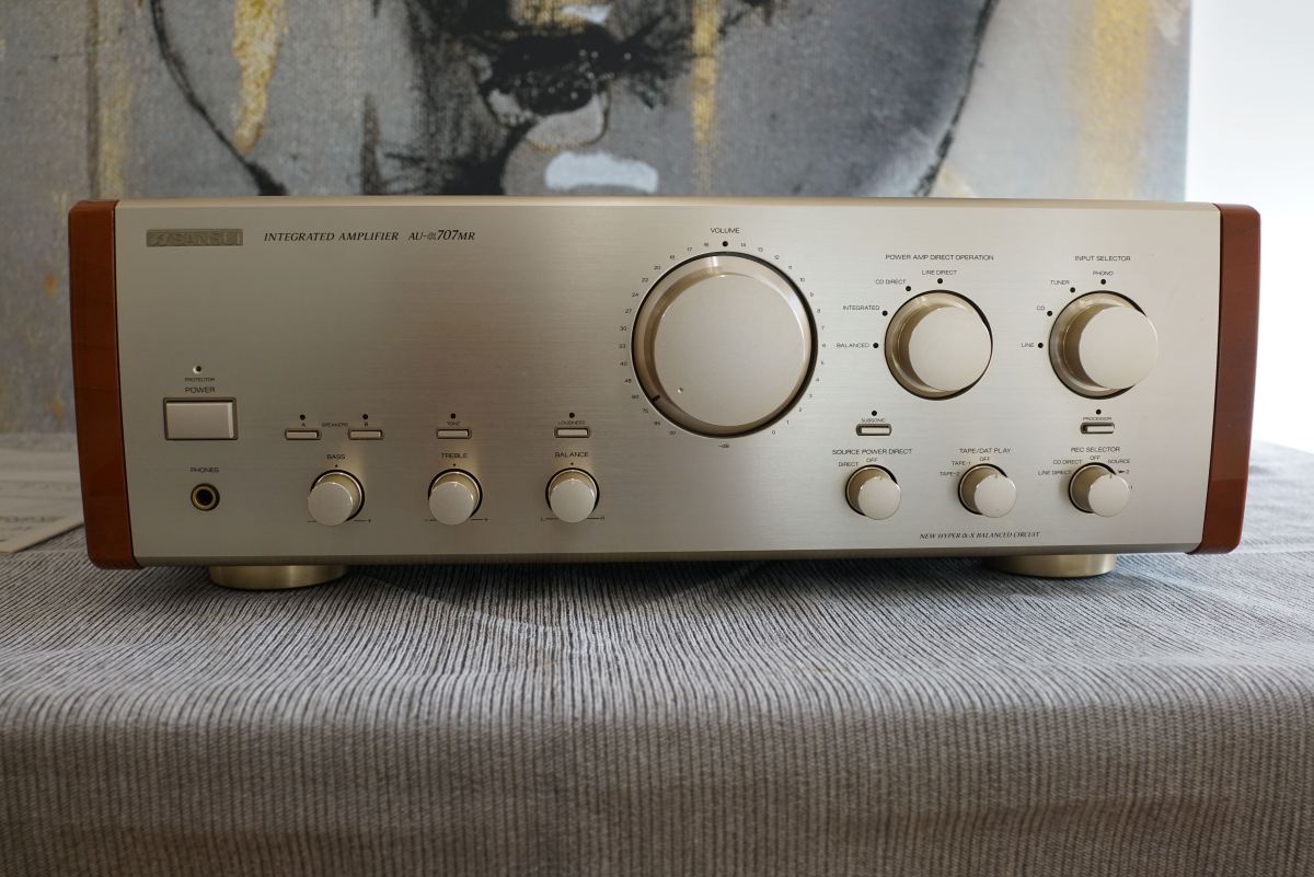 Sansui @707 MR Alpha Integrated Amplifier. - Stereo, Home