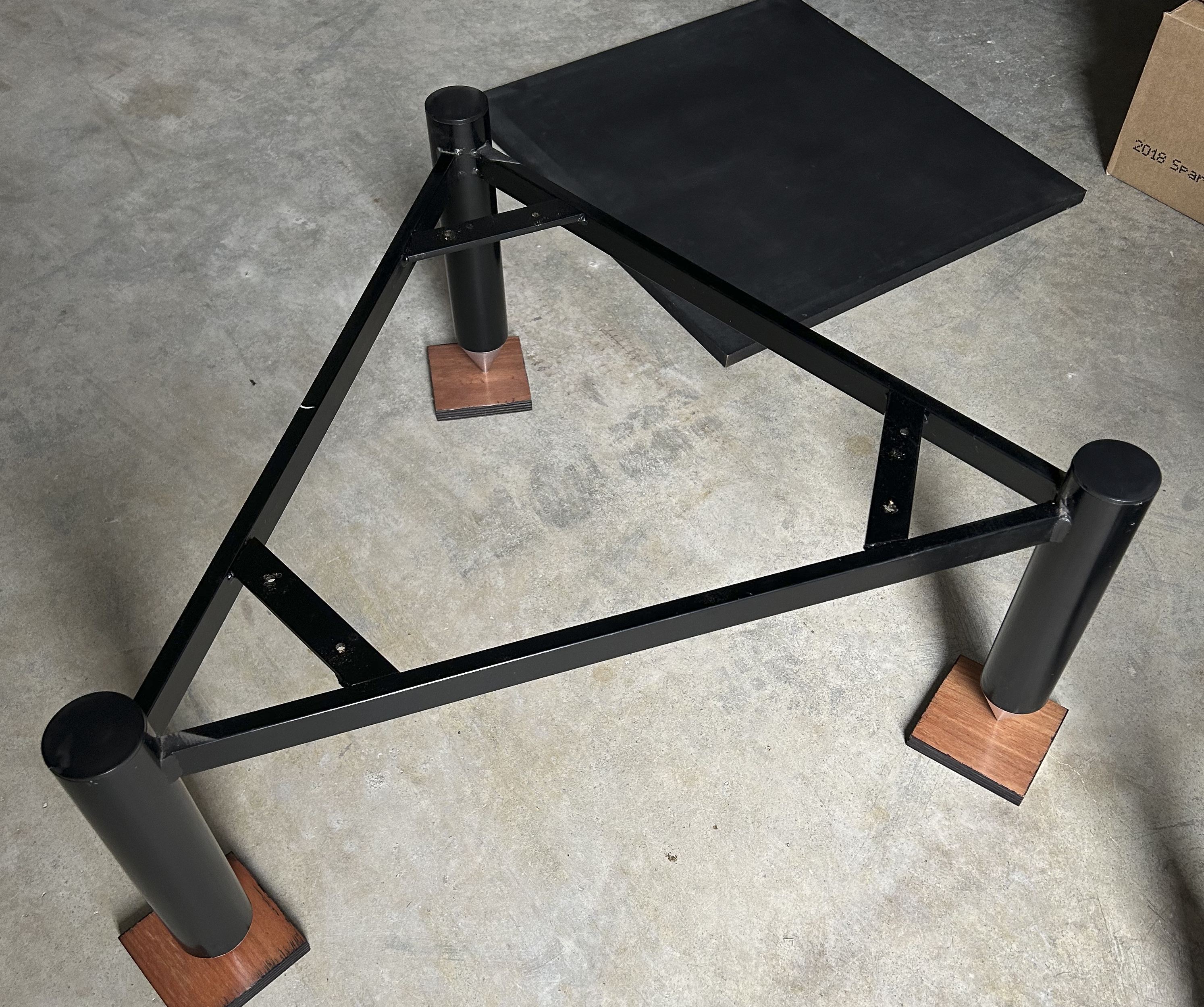 Manual Sand Racking Vintage style Component racking - spiked & sand-filled - Hi-Fi and ...