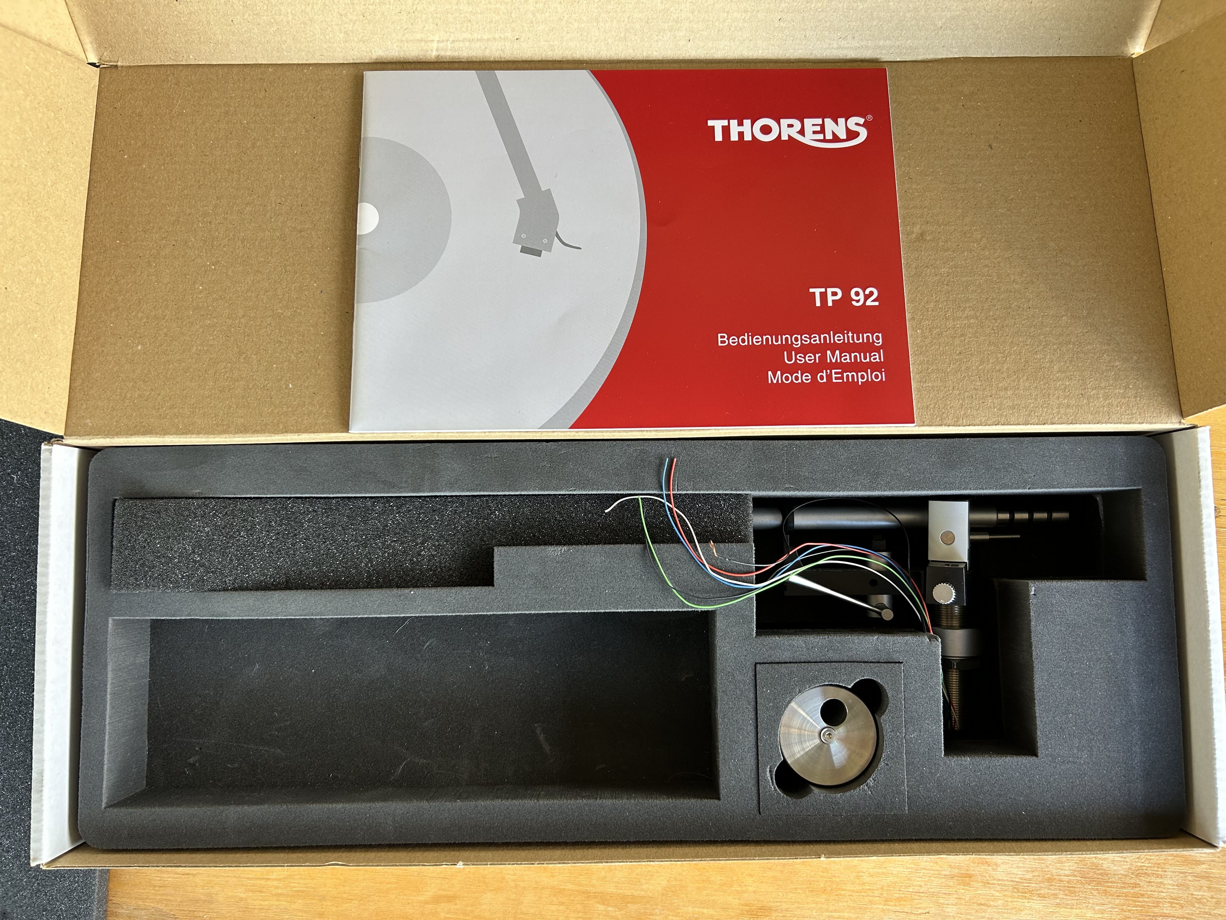 THORENS TP92 12” OEM I tonearm new