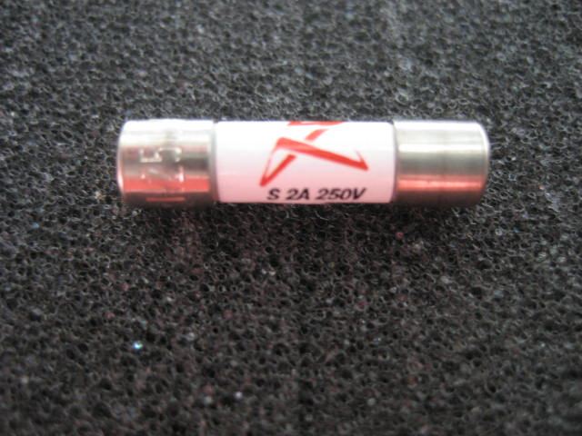 Synergistic Research Orange 2A, small, slow-blow fuse