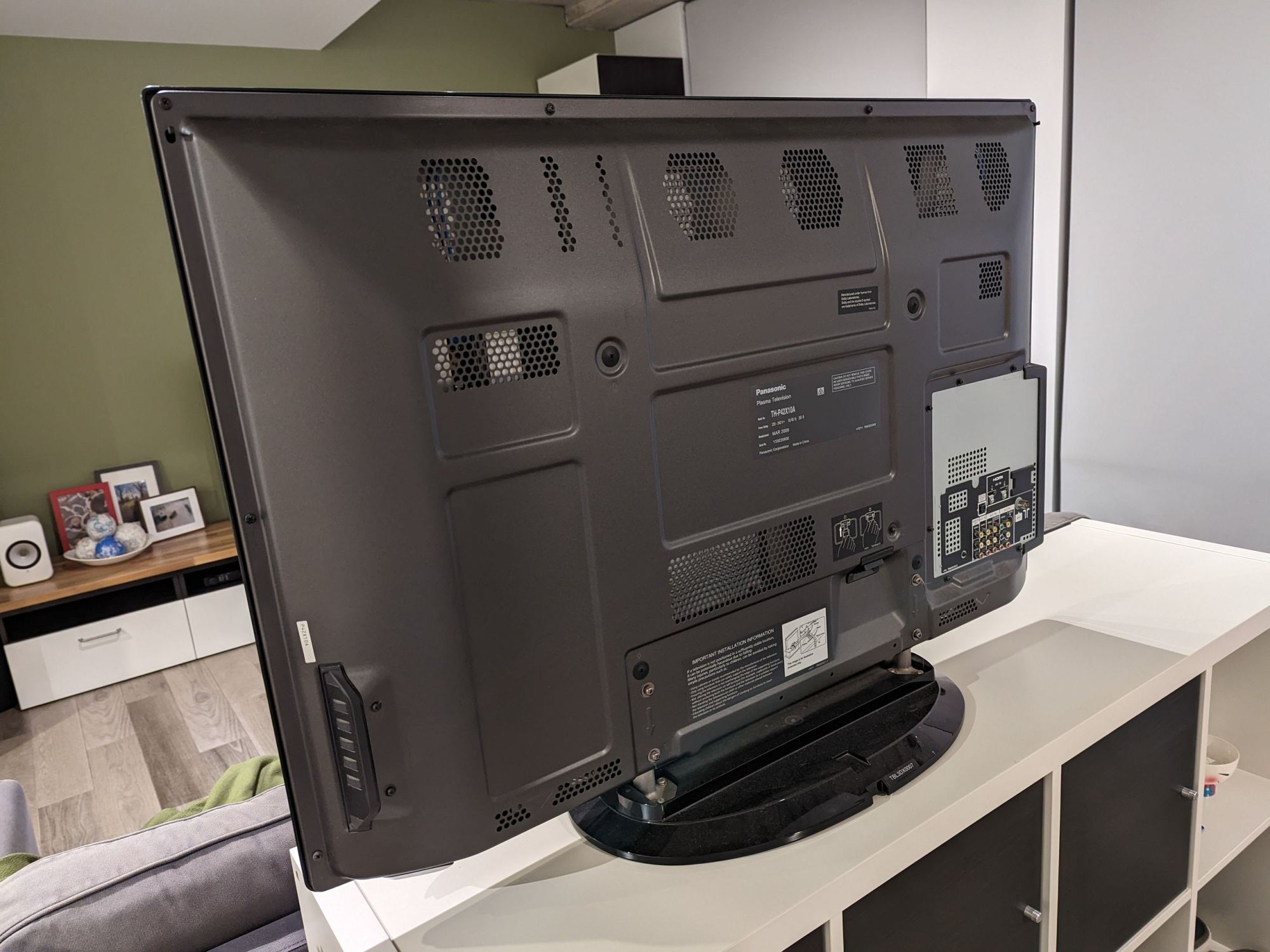 Panasonic Viera THP42X10A 42" Plasma TV ﻿ Stereo, Home Cinema, Headphones Components