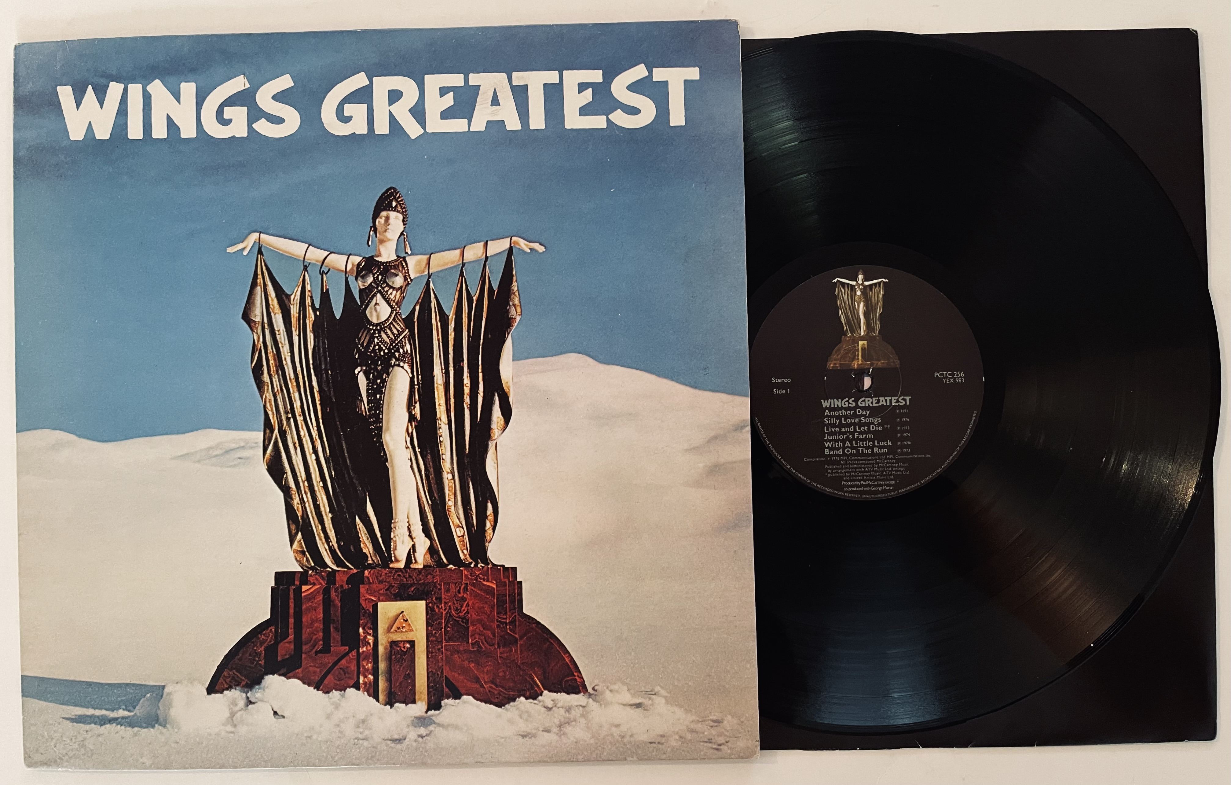 Wings Wings Greatest 1978 UK Pressing ﻿ Vinyl, CD, and Bluray