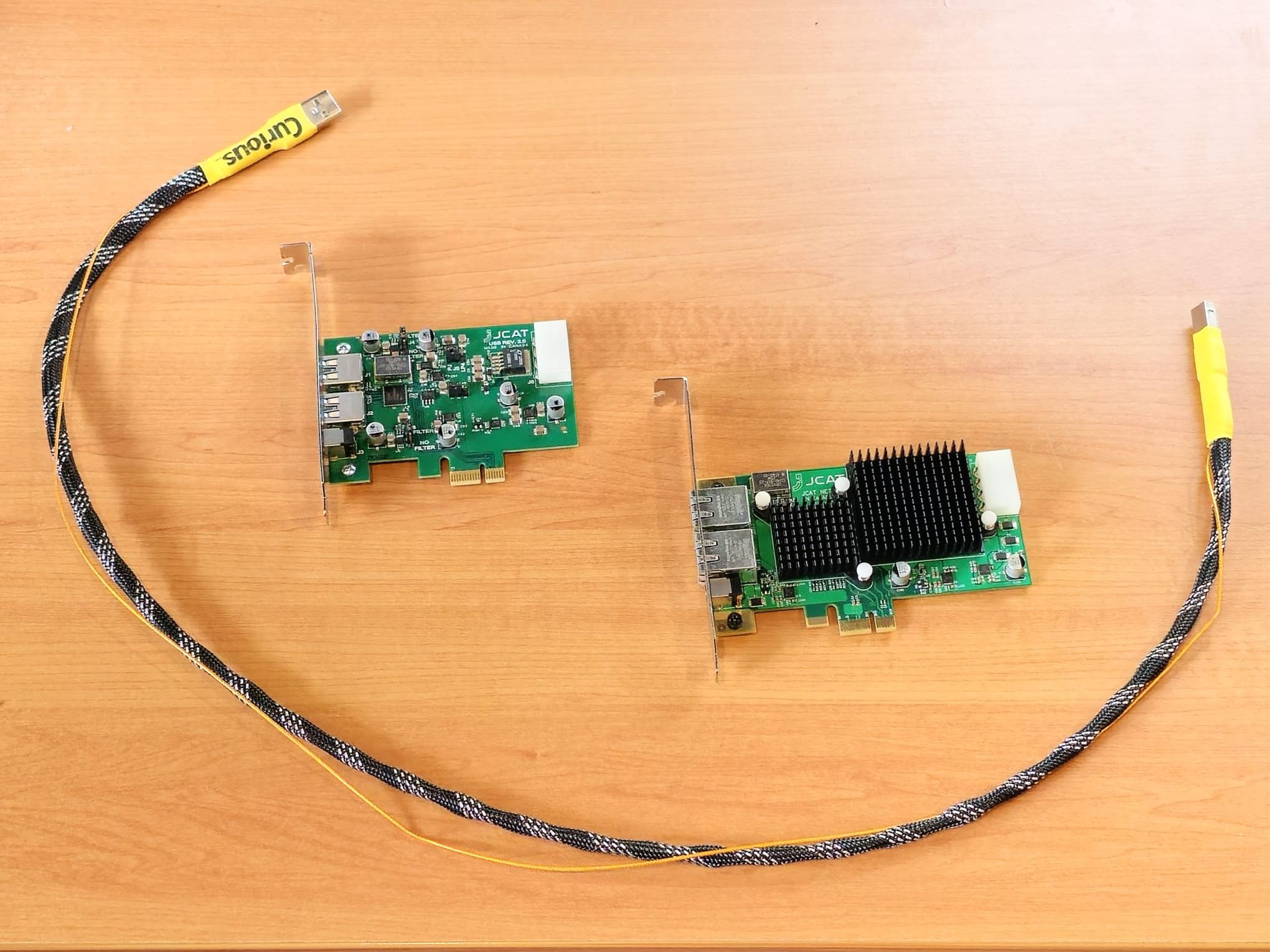 JCAT USB Card Femto - Hi-Fi and Cinema Cables & Accessories - StereoNET
