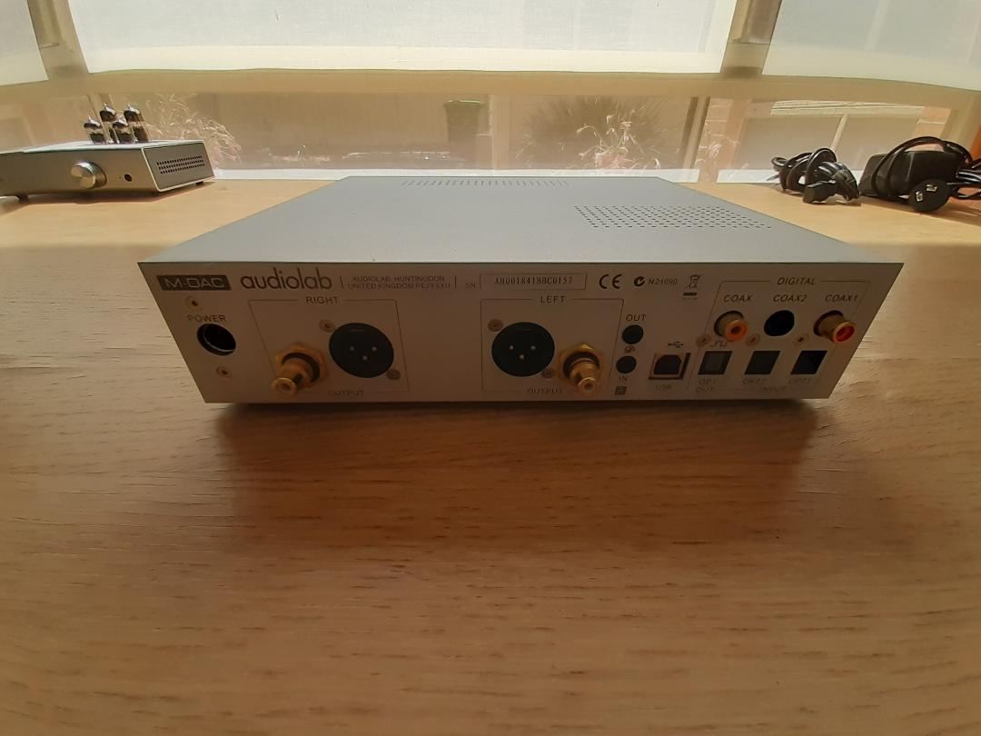Audiolab MDac - Original Silver (Dac/Amp) - Stereo, Home Cinema ...