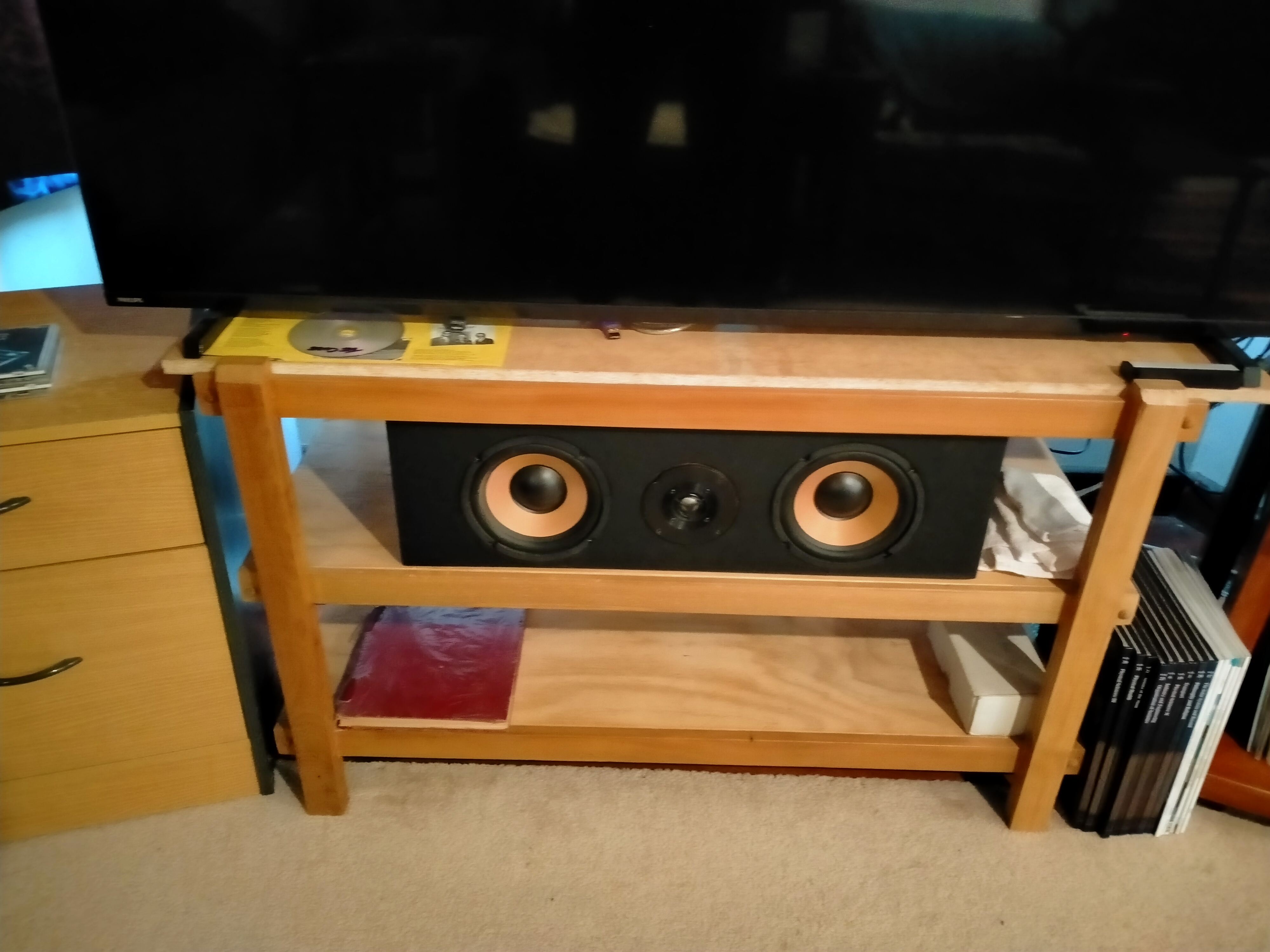 Diy rustic audio rack. ﻿ DIY Audio Projects