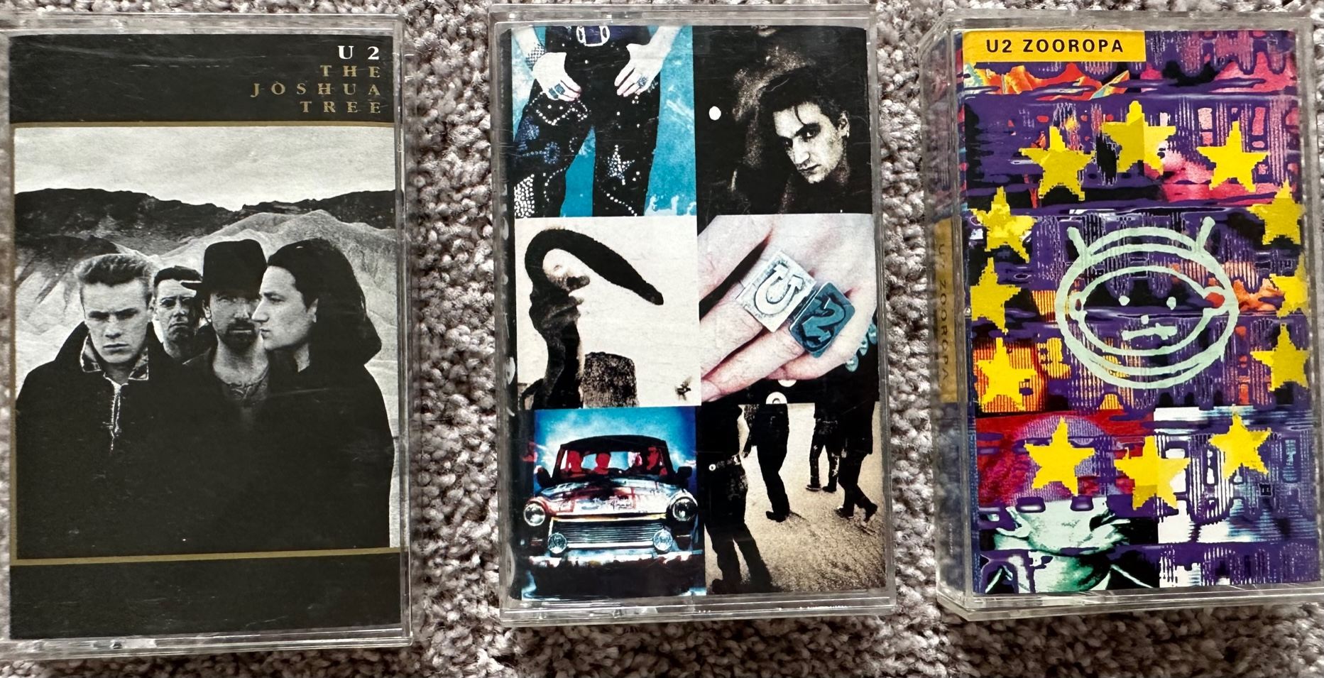 U2 Cassettes 3 Total