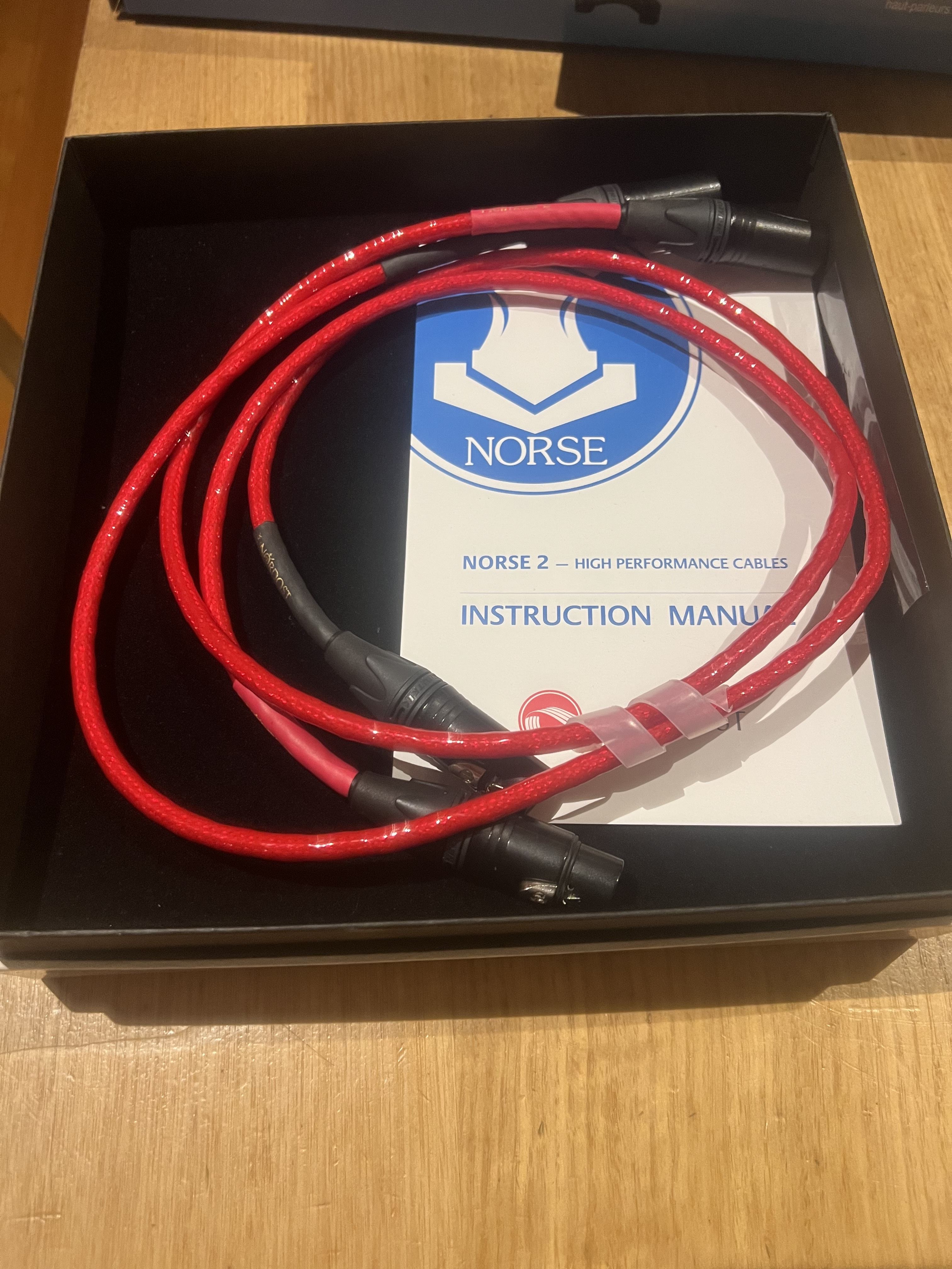 Câbles XLR Nordost Heimdall 2 – 1 Mètre – Paire – Occasion