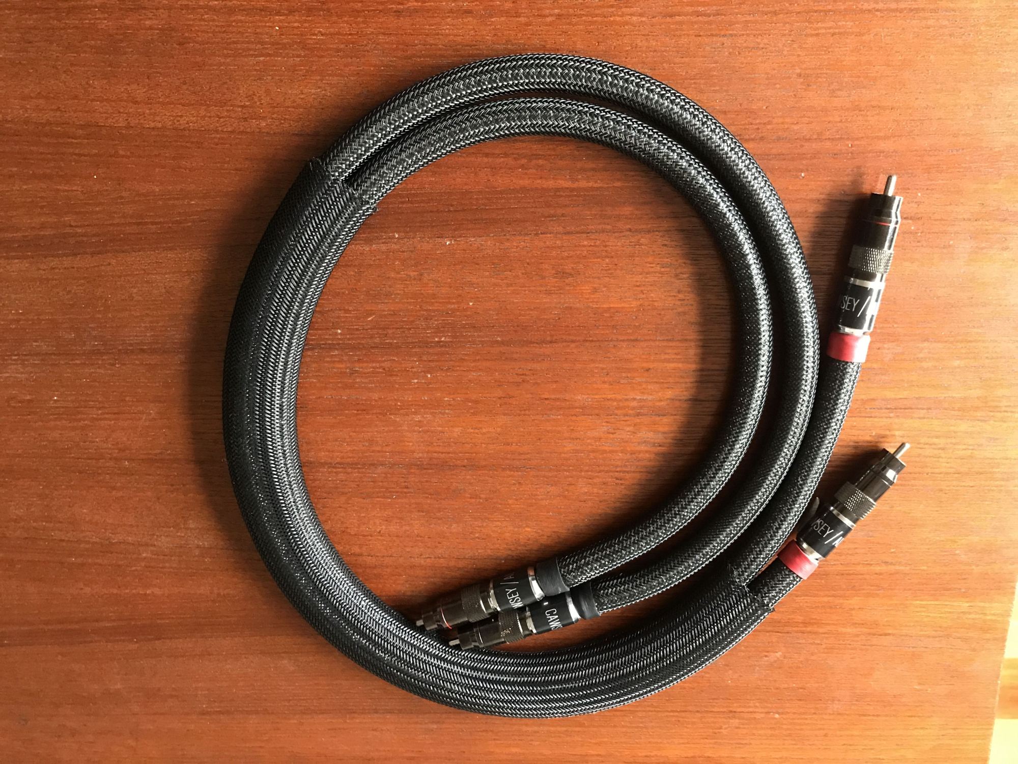 Cawsey SE RCA cables 1m ﻿ HiFi and Cinema Cables & Accessories