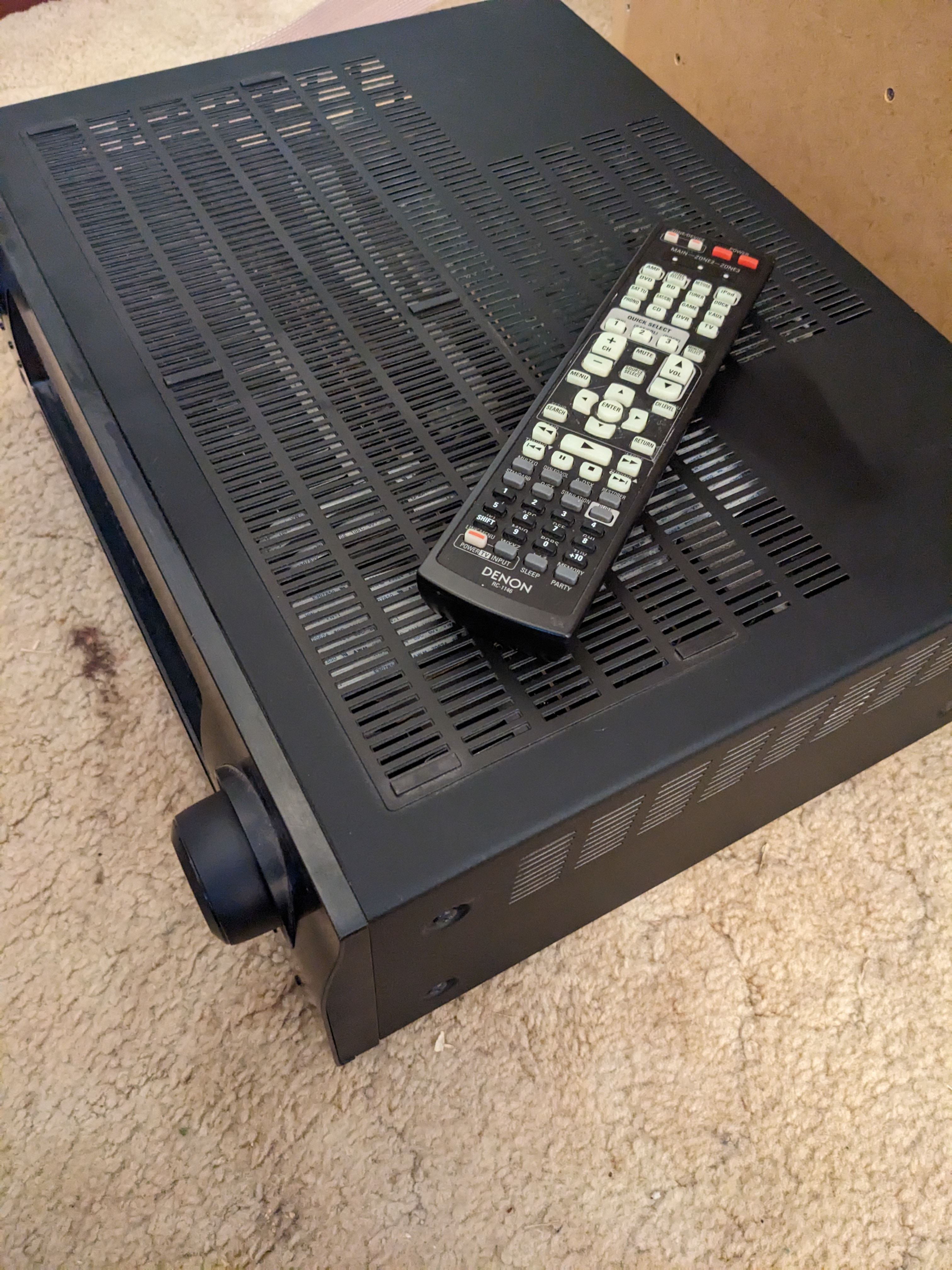 Denon AVR 3311 AV home theatre receiver amp. ﻿ Stereo, Home Cinema