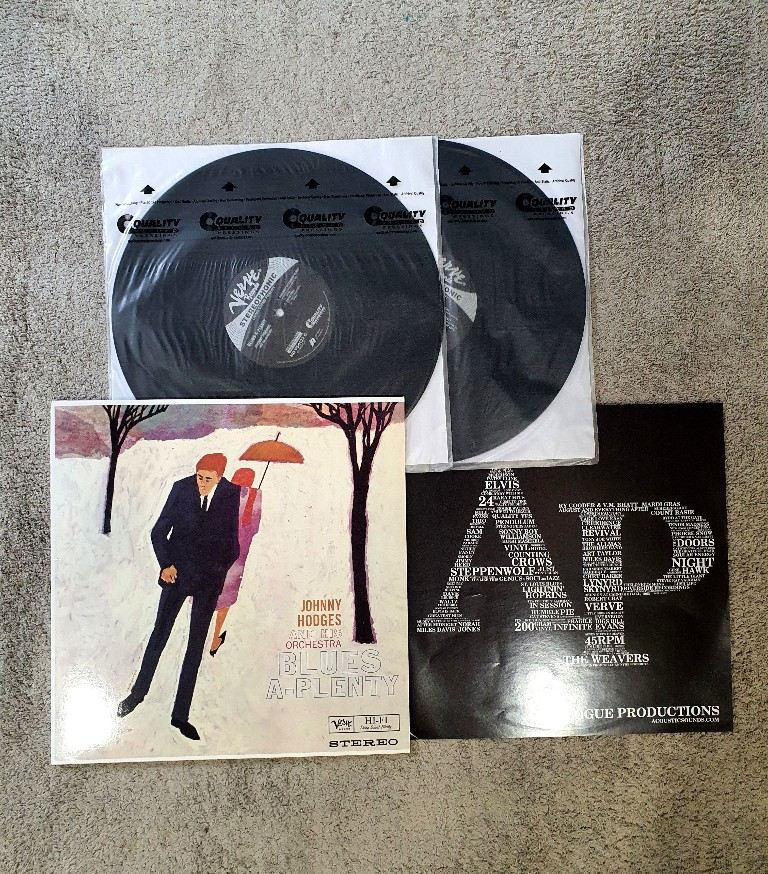 Johnny Hodges – Blues-A-Plenty 45RPM 2 LP