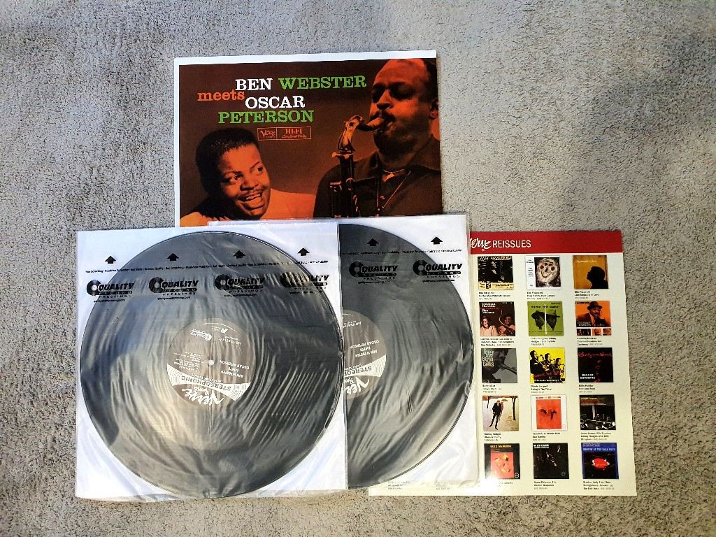 Ben Webster Meets Oscar Peterson 45RPM 2LP