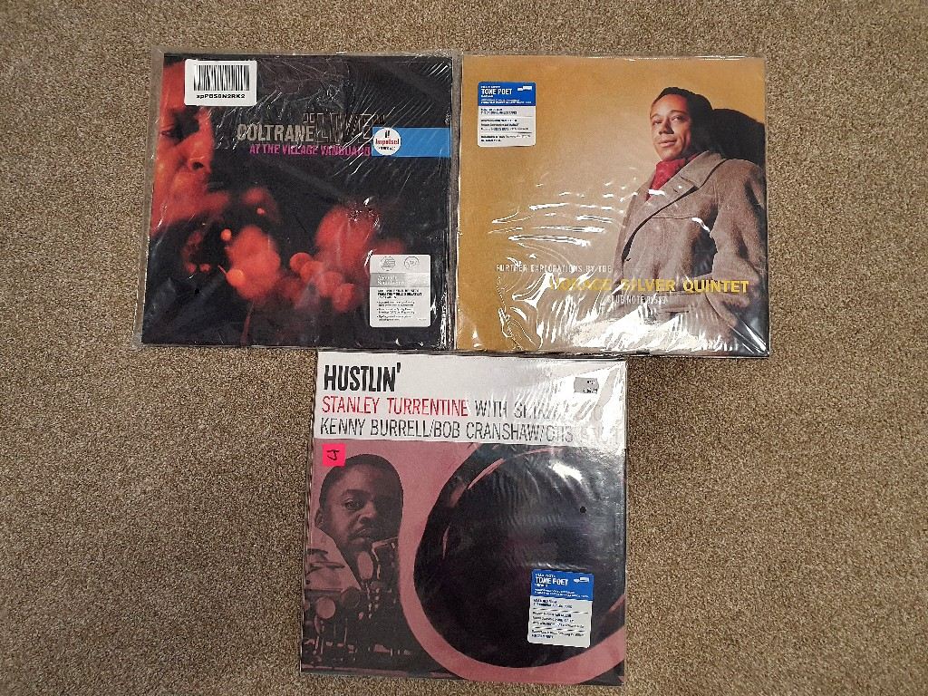 Contrane / Silver Horace / Stanley turrentine 3LP Sealed