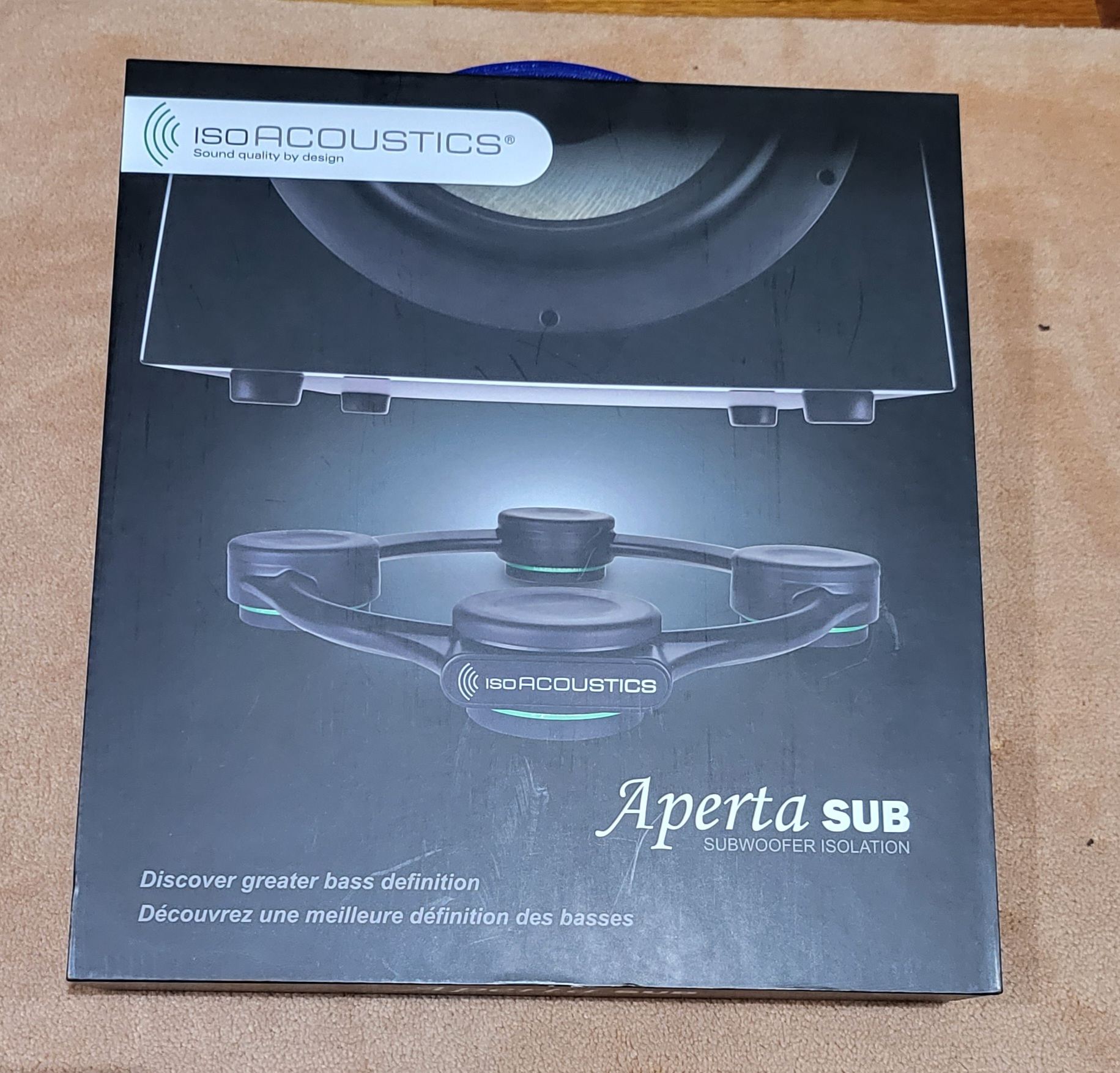 Isoacoustics Aperta Sub Isolation Stand