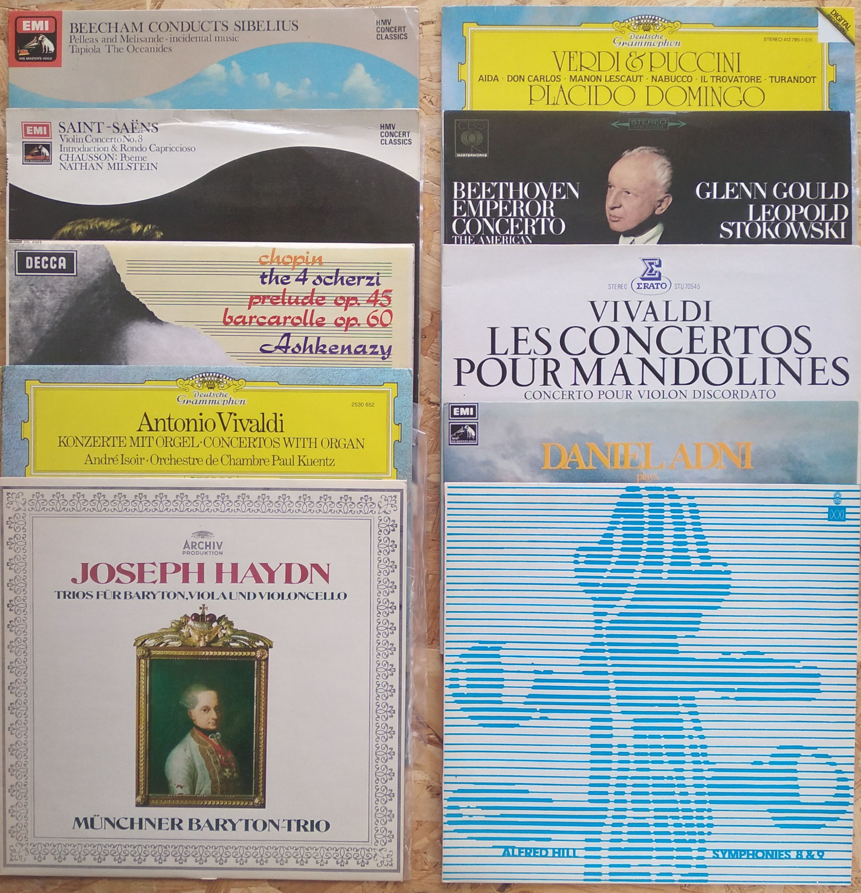 Classical vinyl record LP bundle of 10 - Lot 2