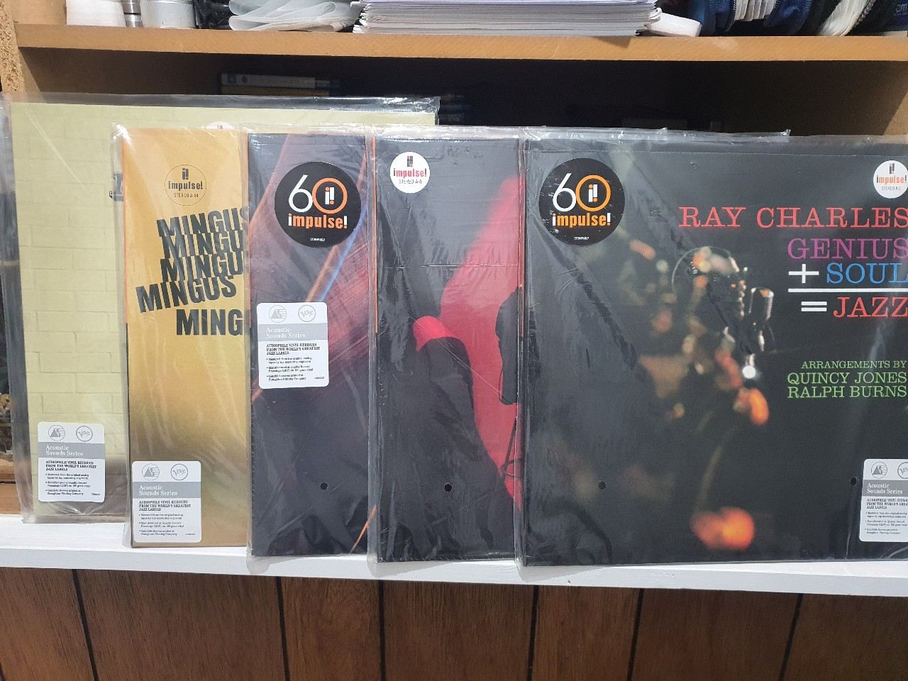 Bulk deal - Verve Acoustic Sound Series Lps - 5 Titles