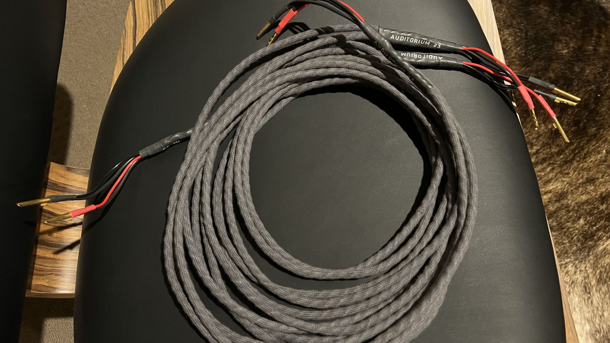 Auditorium 23 Speaker cable 2.7m ﻿ HiFi and Cinema Cables & Accessories