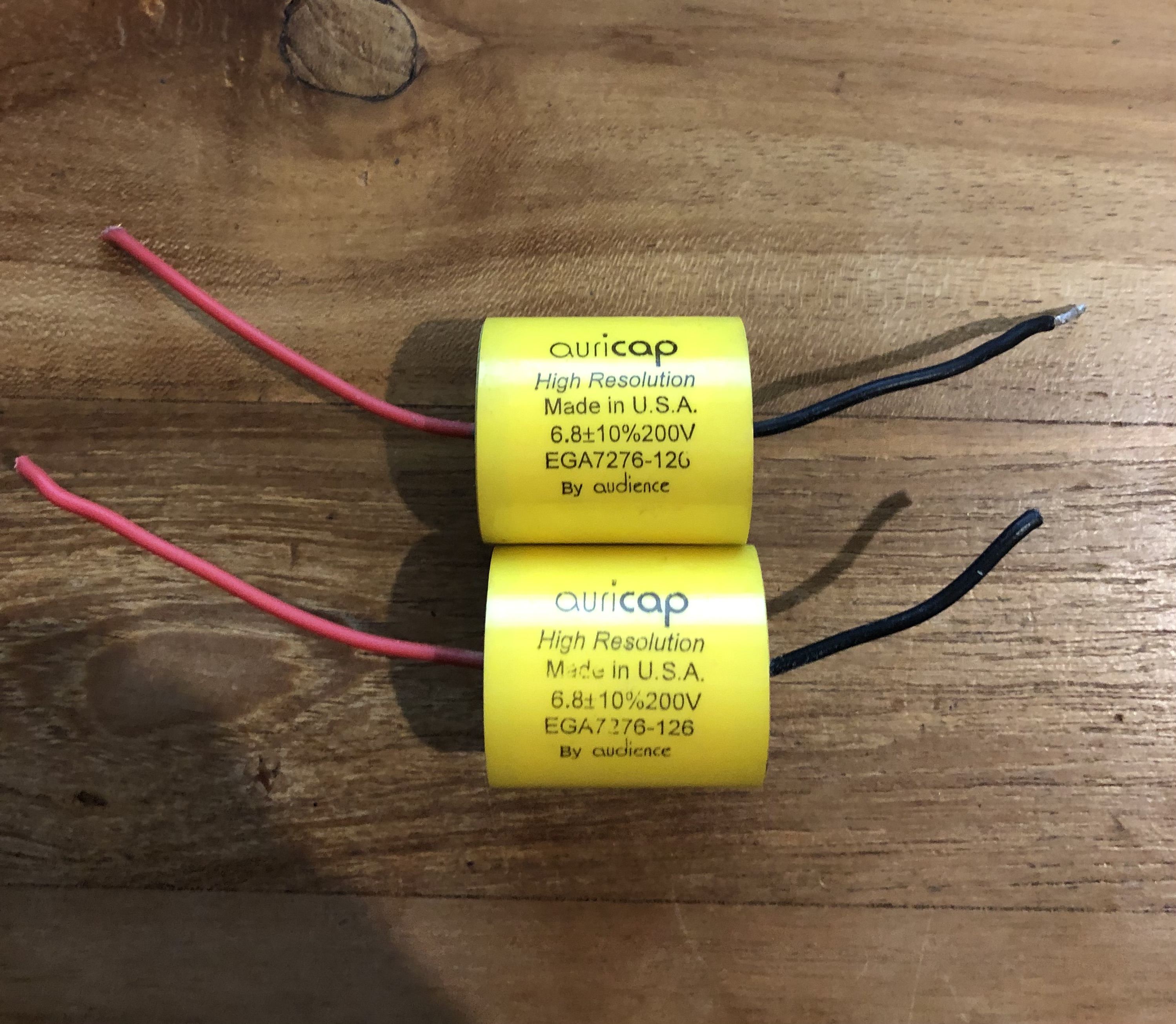 Audience Auricap Capacitor 6.8µF 200V pair