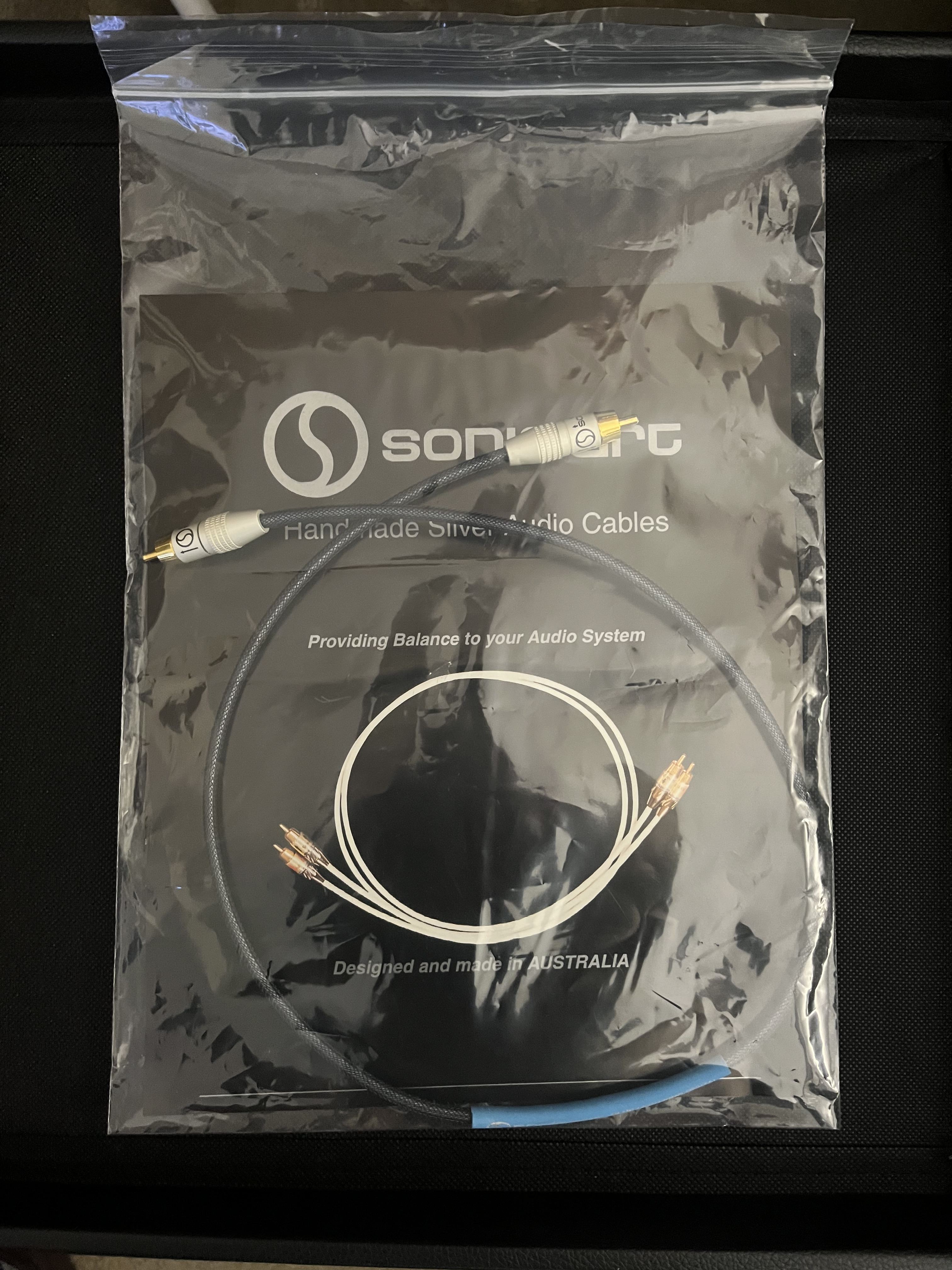 SONIC ART REFERENCE BLUE LIGHTNING DIGITAL 0.75m RCA