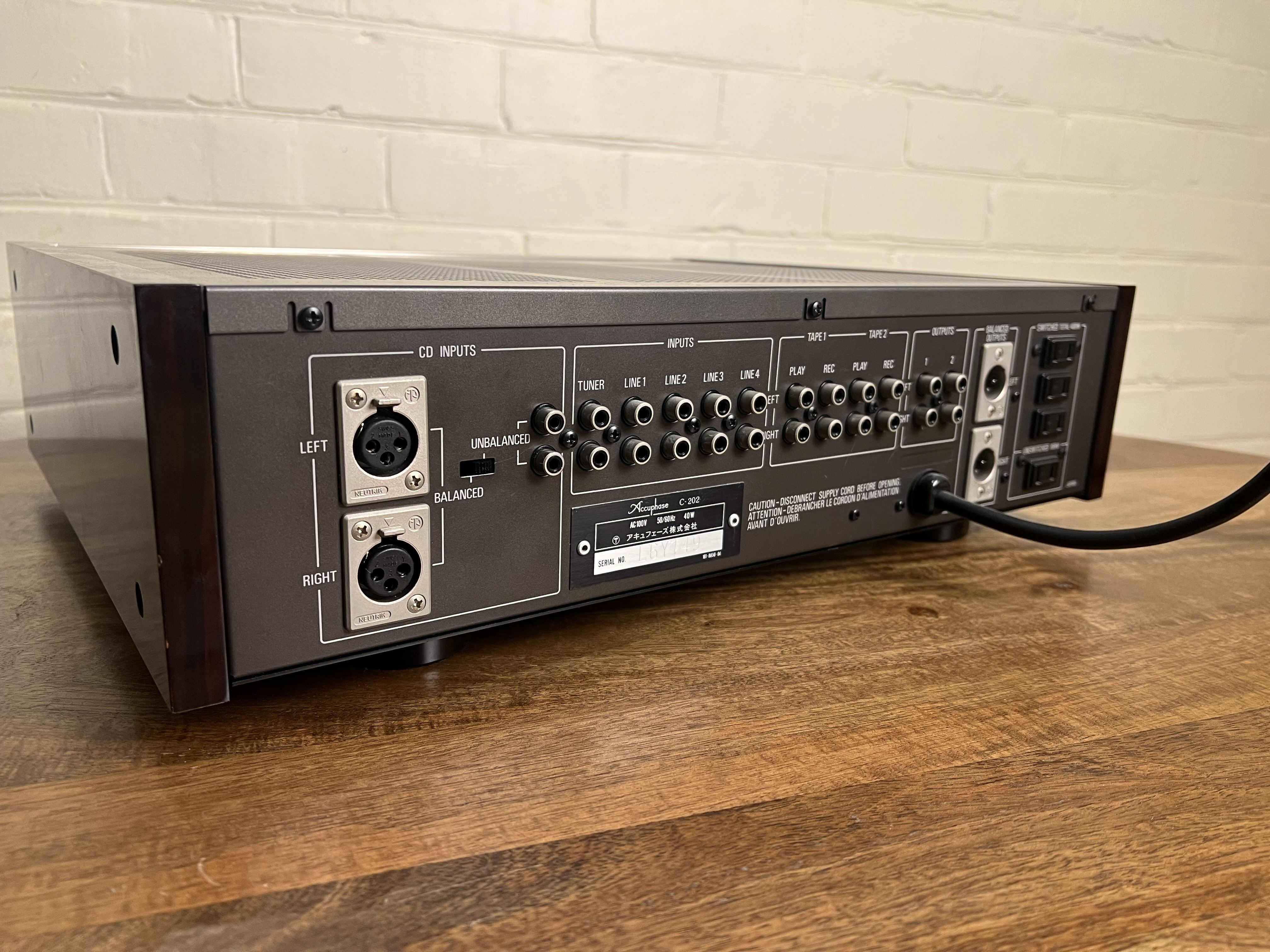 Accuphase C202 Preamp |﻿ Stereo, Home Cinema, Headphones Components