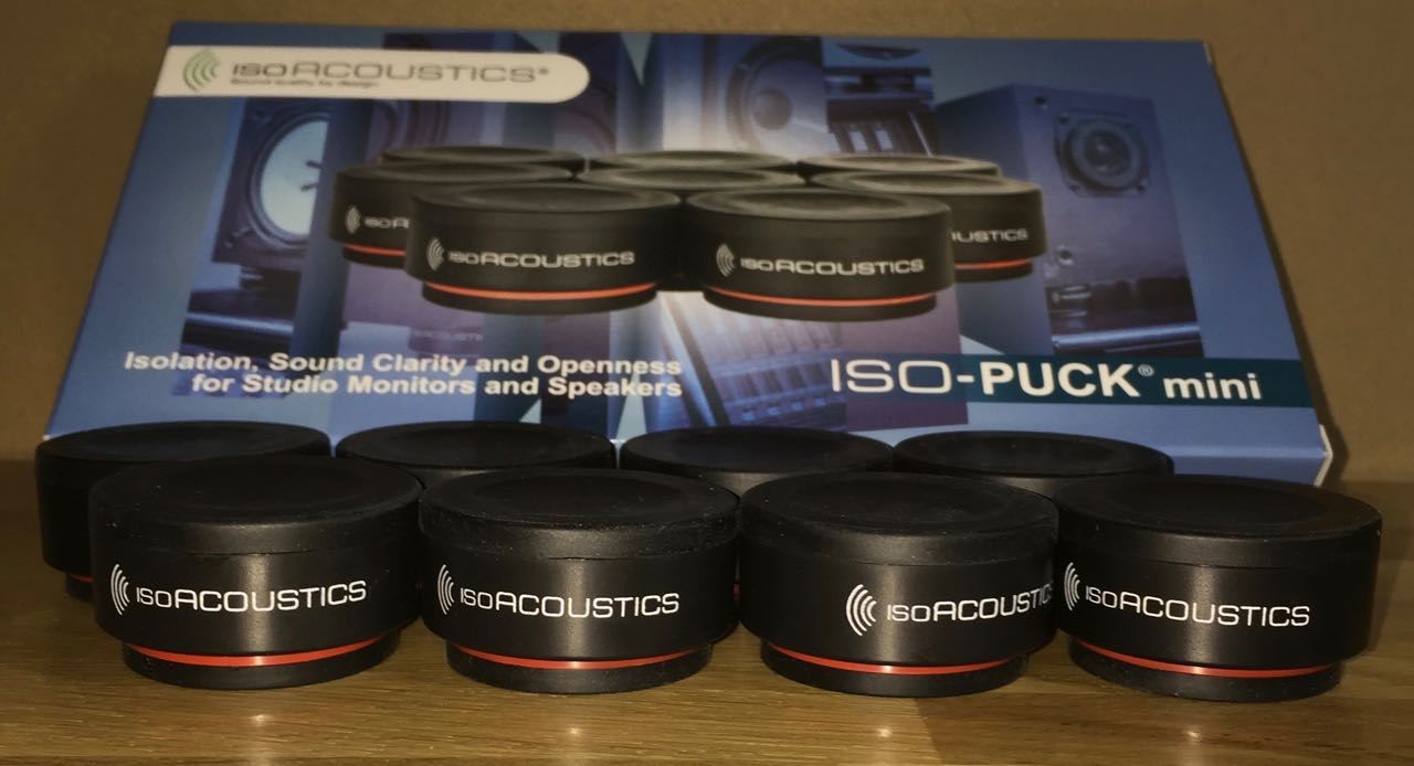 IsoAcoustics Iso-Puck mini |﻿ Hi-Fi and Cinema Cables & Accessories
