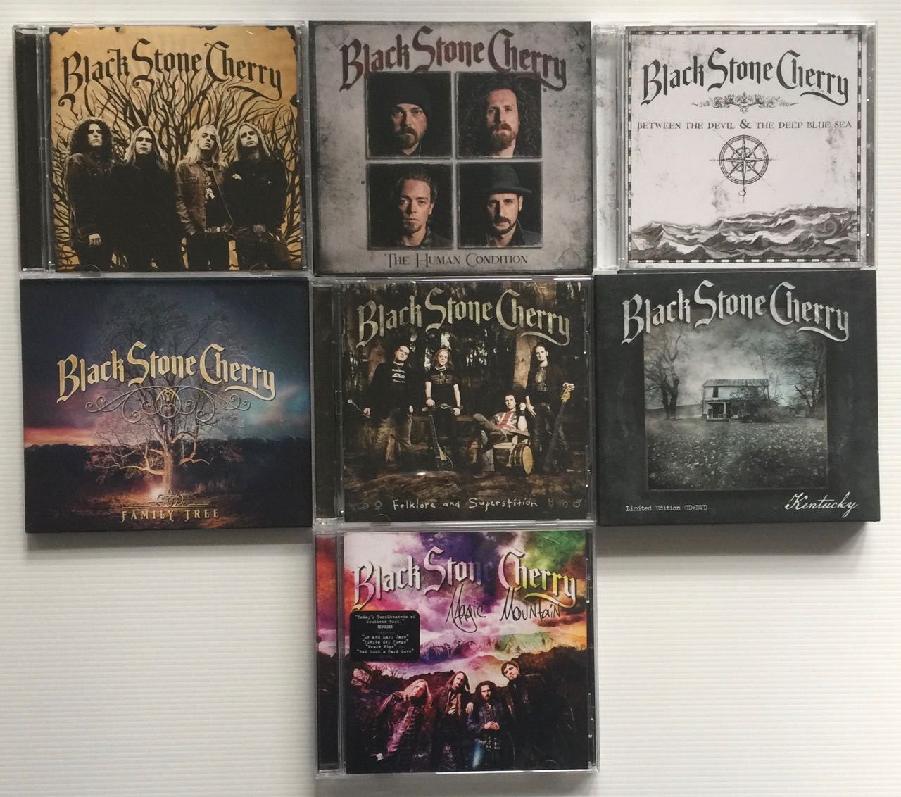 Black Stone Cherry - Lot of 7 CD's