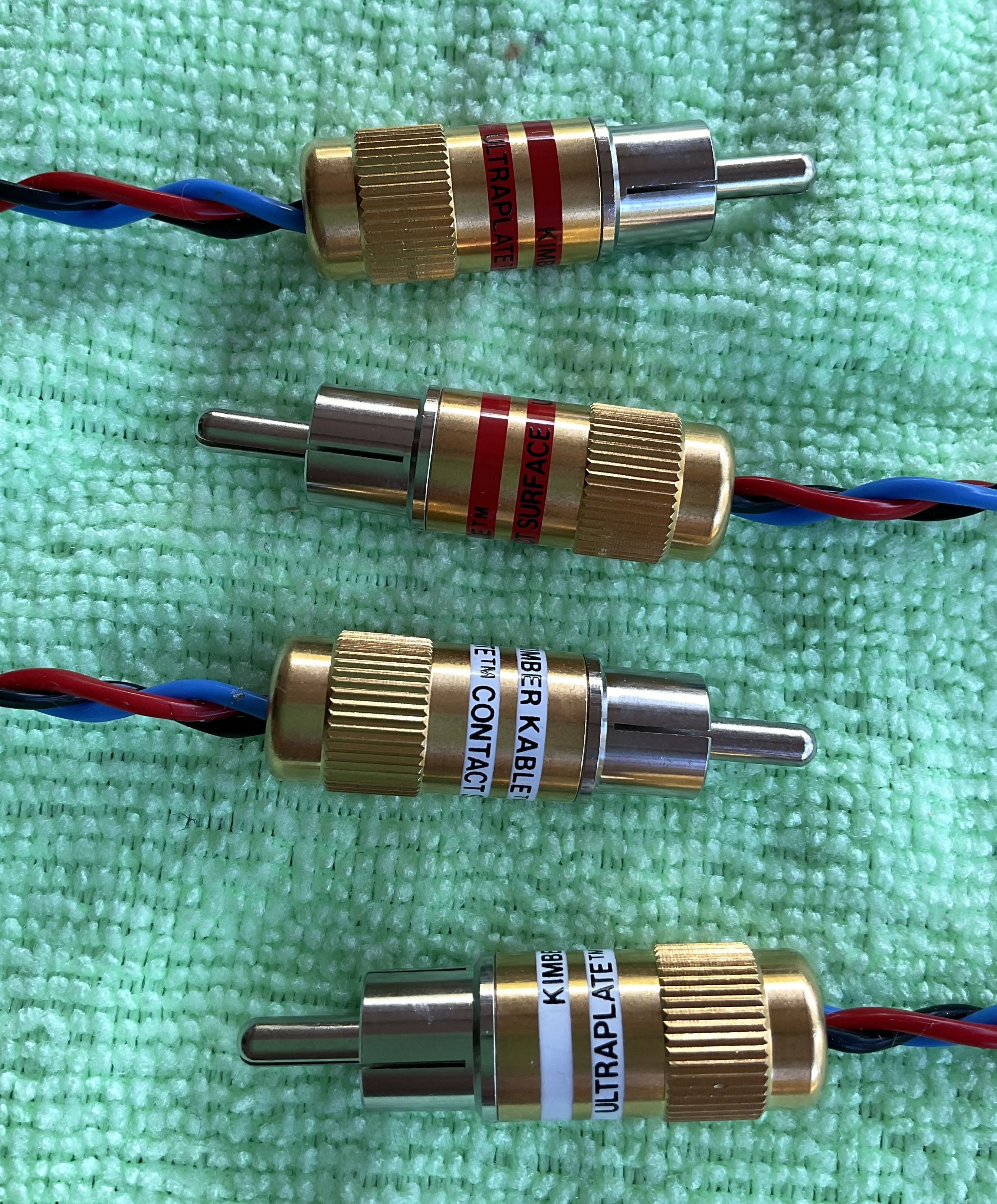 KIMBER KABLE CLASSIC PBJ RCA Interconnects (0.75m long) ﻿ HiFi and