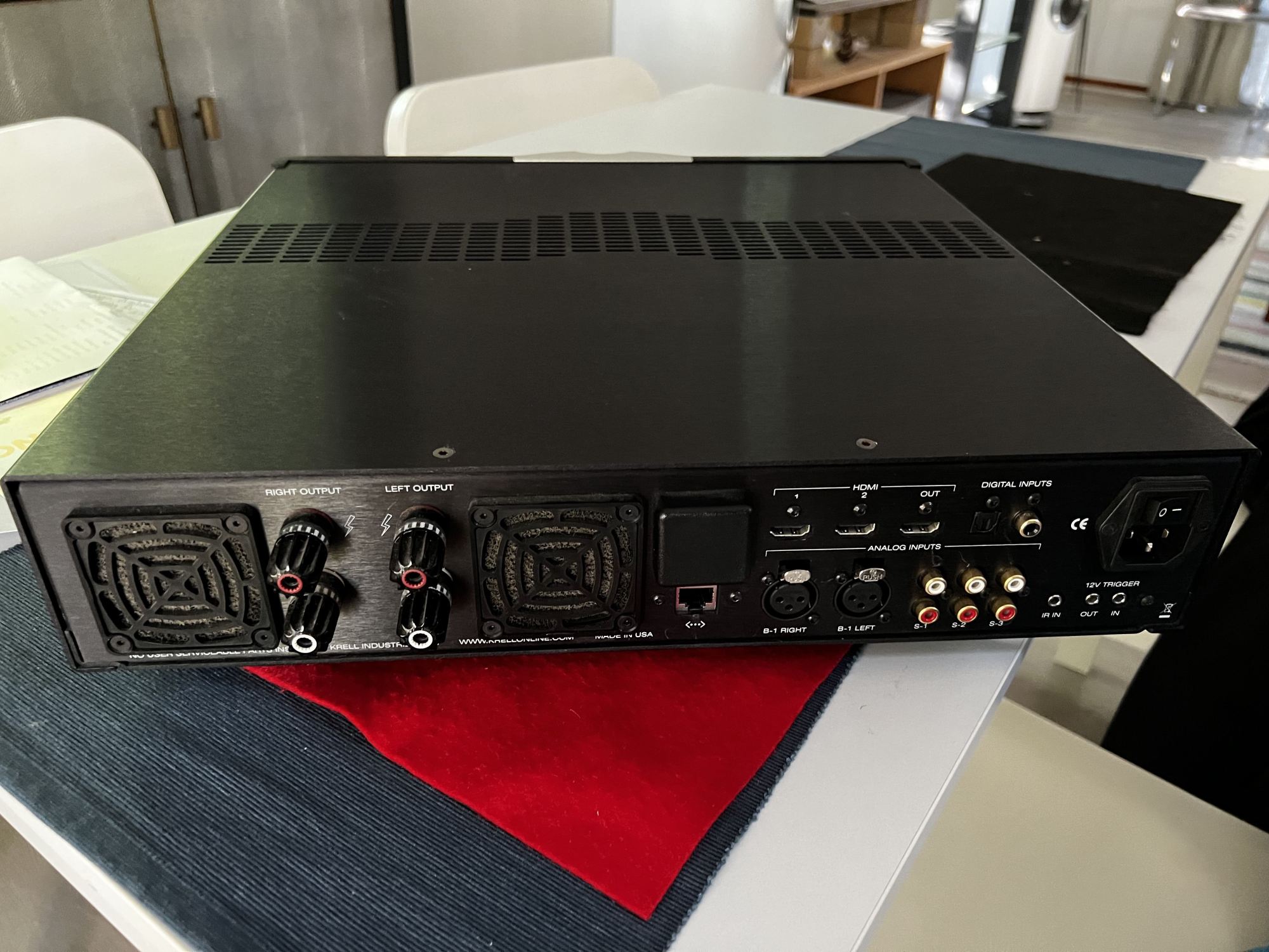 KRELL DIGITAL VANGARD INTEGRATED AMP REPAIR PROJECT ﻿ Stereo, Home