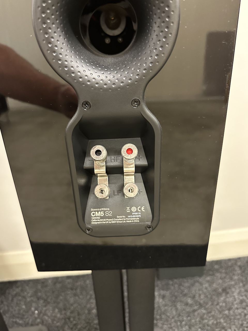 SOLD ELSEWHERE: B&W CM5S2 2-Way bookshelf/Stand Mount Speakers