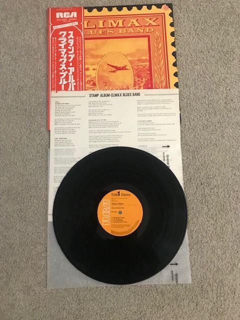Climax Blues Band " Stamp Album" Vinyl Japanese Pressing