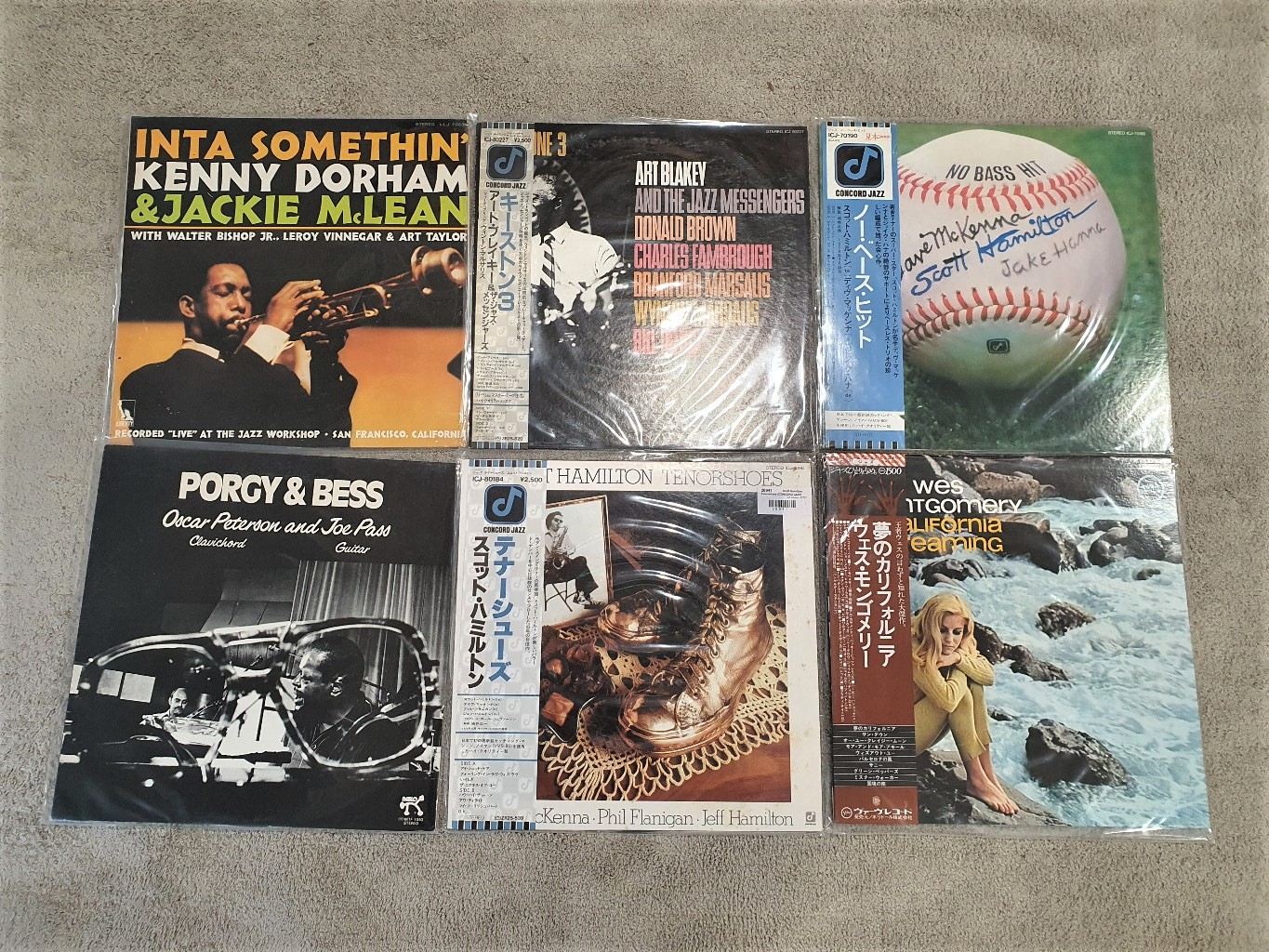 Jazz assorted 6Lps - Lot A