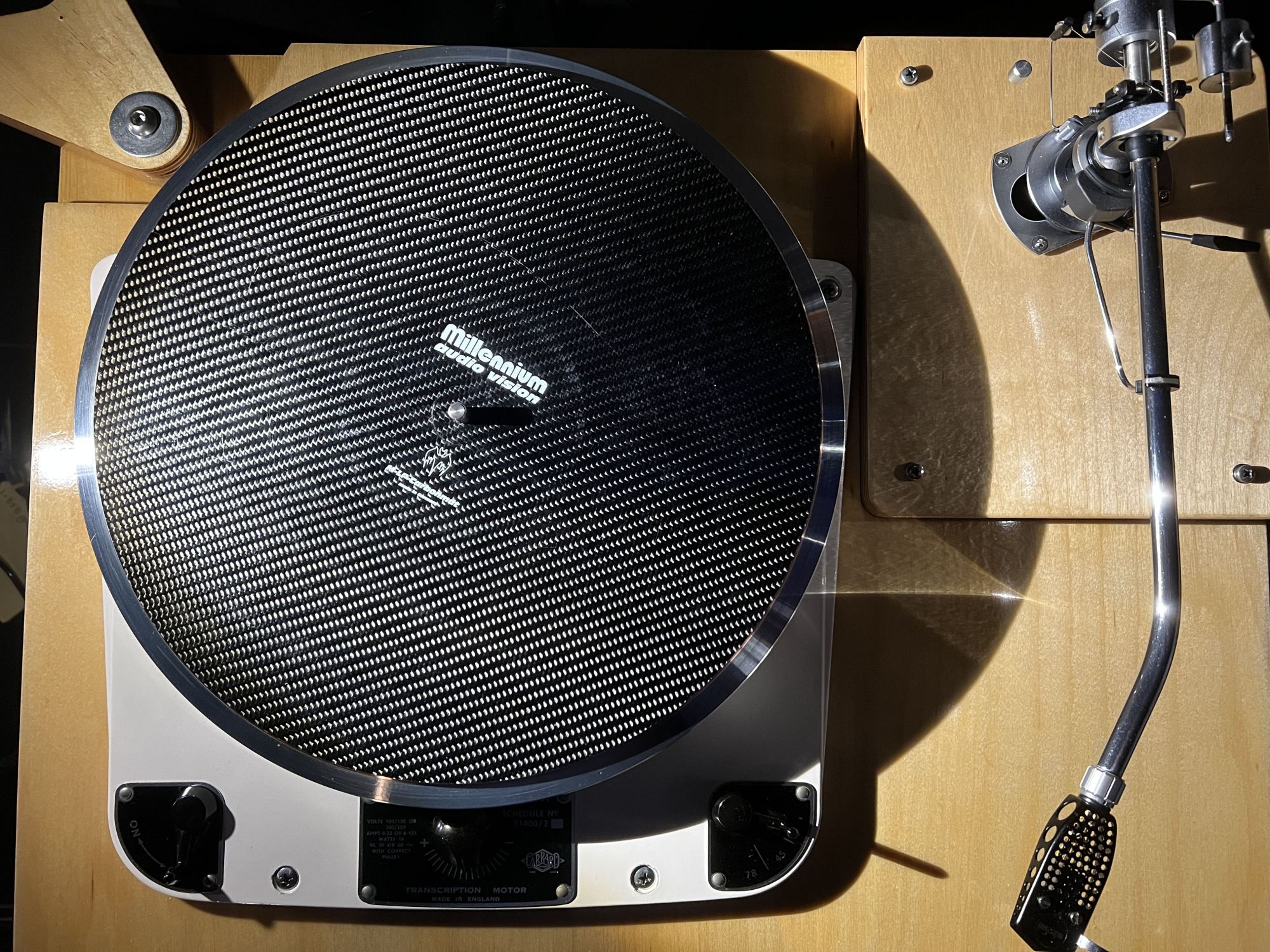 Millenium Carbon Fibre Record mat main.JPG