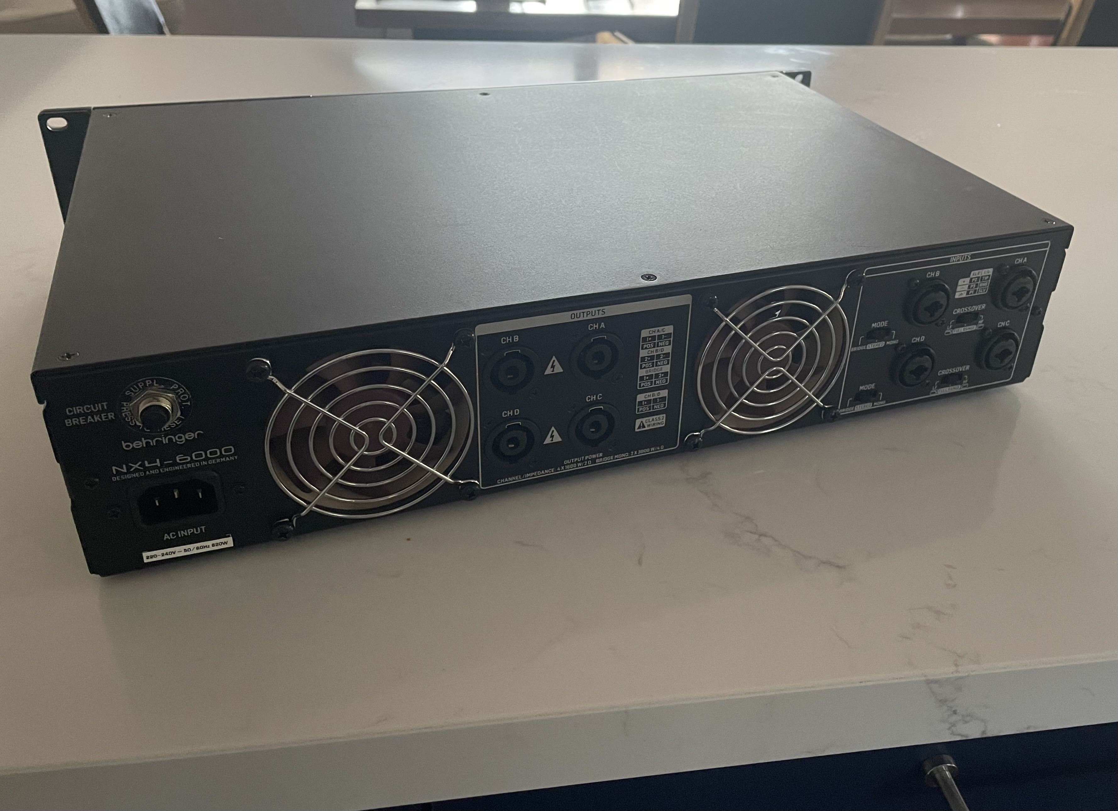 Behringer NX46000 power amplifier ﻿ Stereo, Home Cinema, Headphones