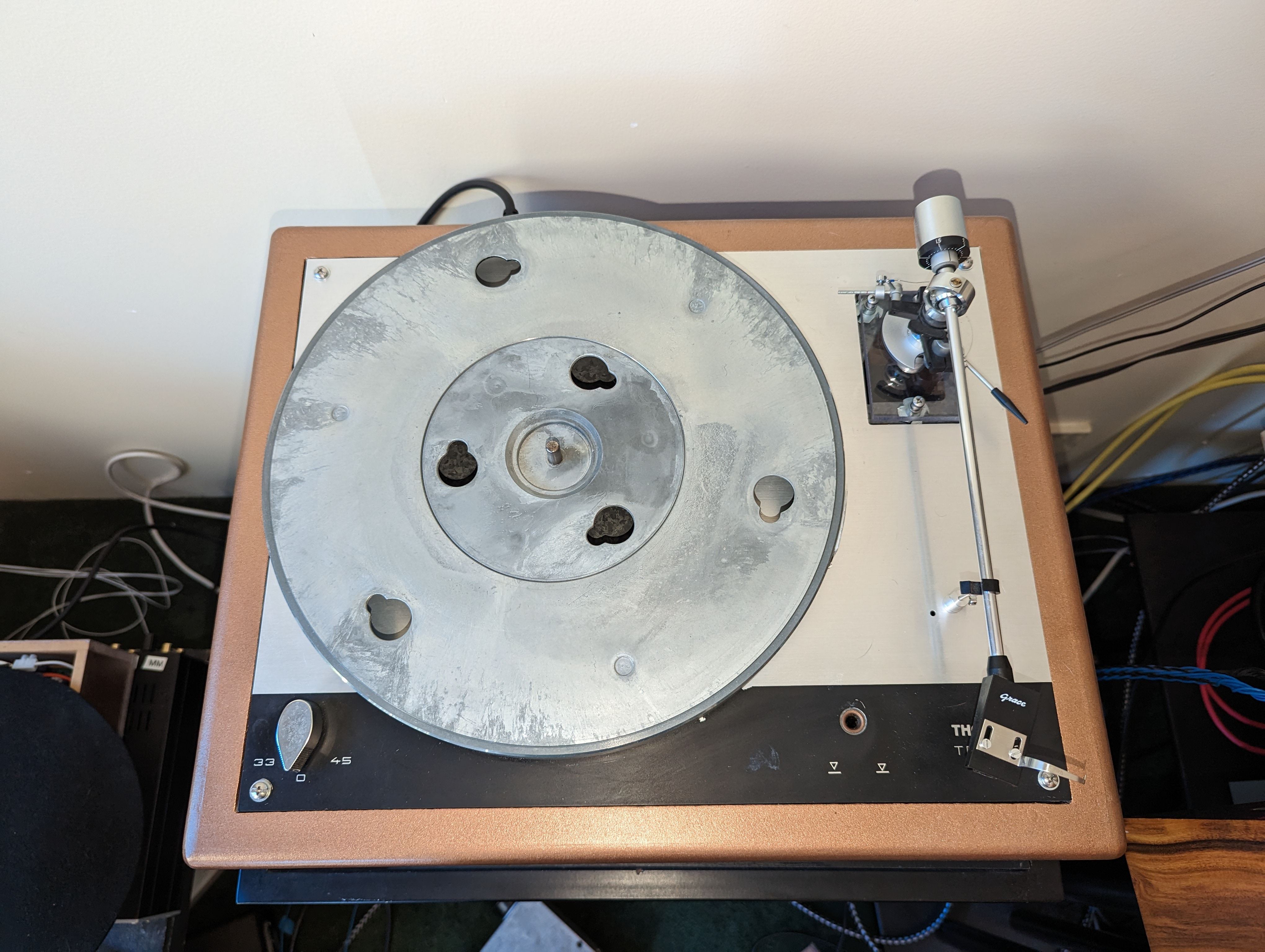 Thorens TD160/Grace 707/Supex SMM II/Siliconchip PSU